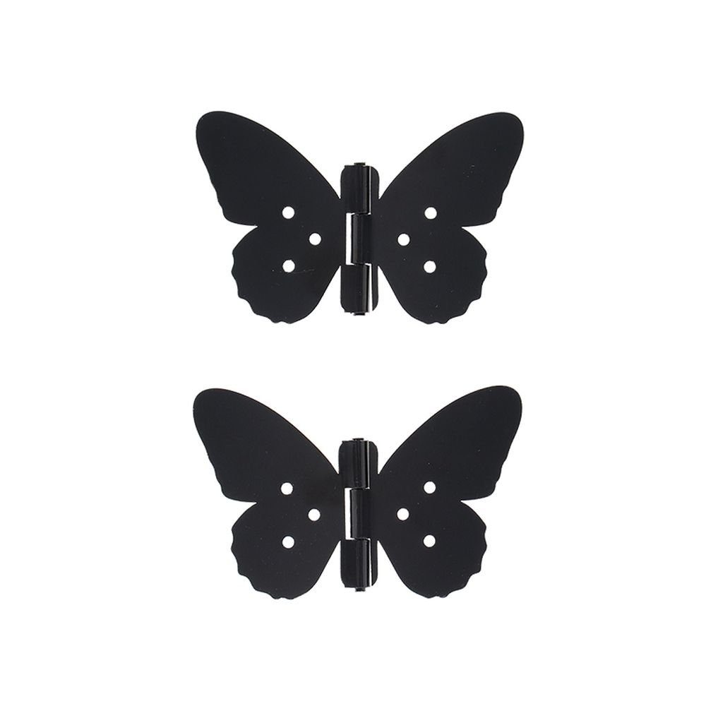 (Set, Rivanto Schmetterling 10,5 2 2er aus x Möbelbeschlag Eisen, Scharnier St), cm Set 9
