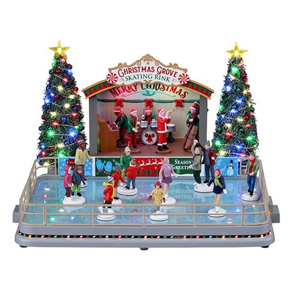 LeMax Winterlandschaft Lemax Weihnachtsgrove Eislaufbahn / 14870-EU