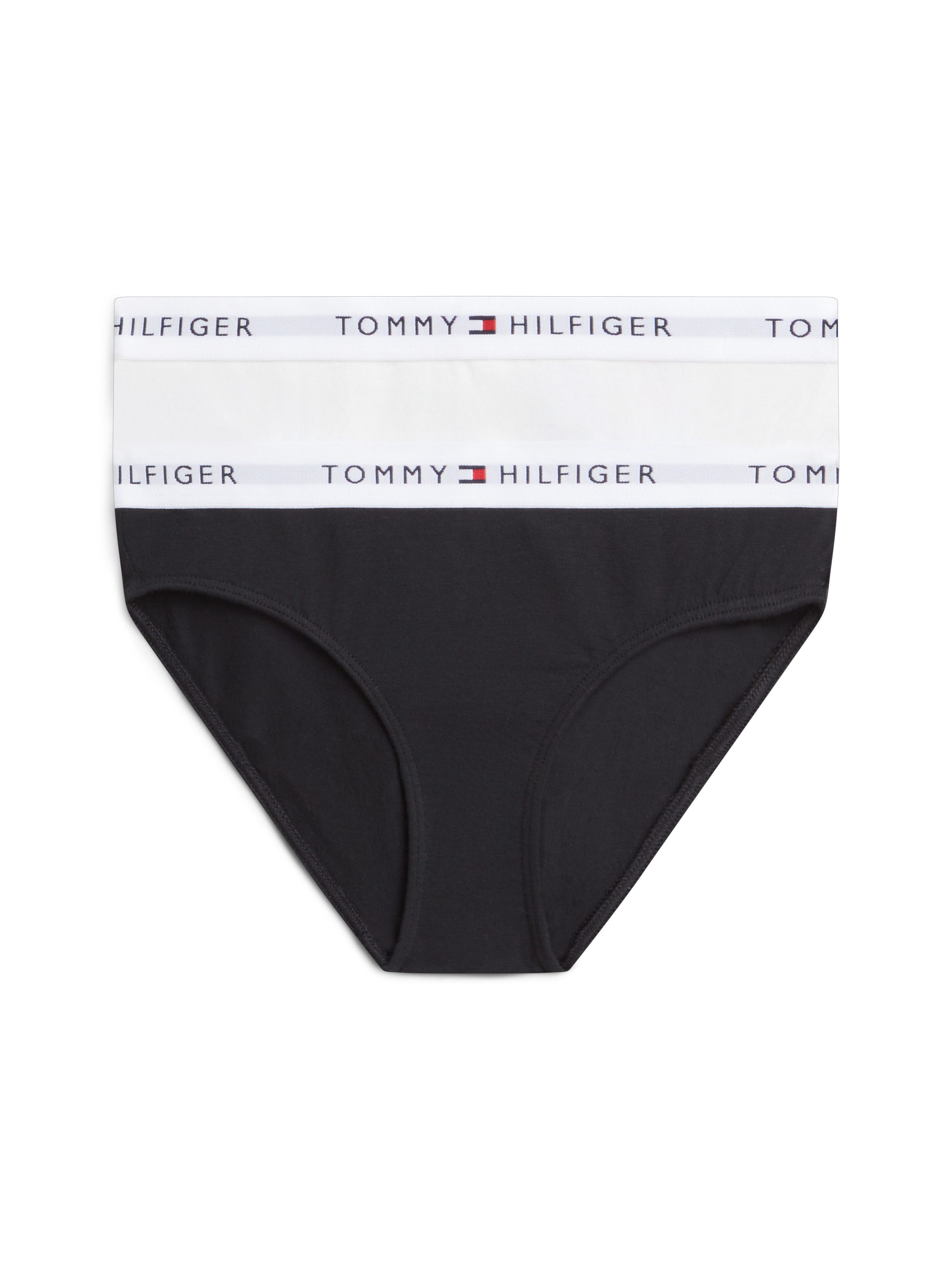 Tommy Hilfiger Underwear Bikinislip 2PK (2-St) mit Tommy-Signatur-Logo-Bund