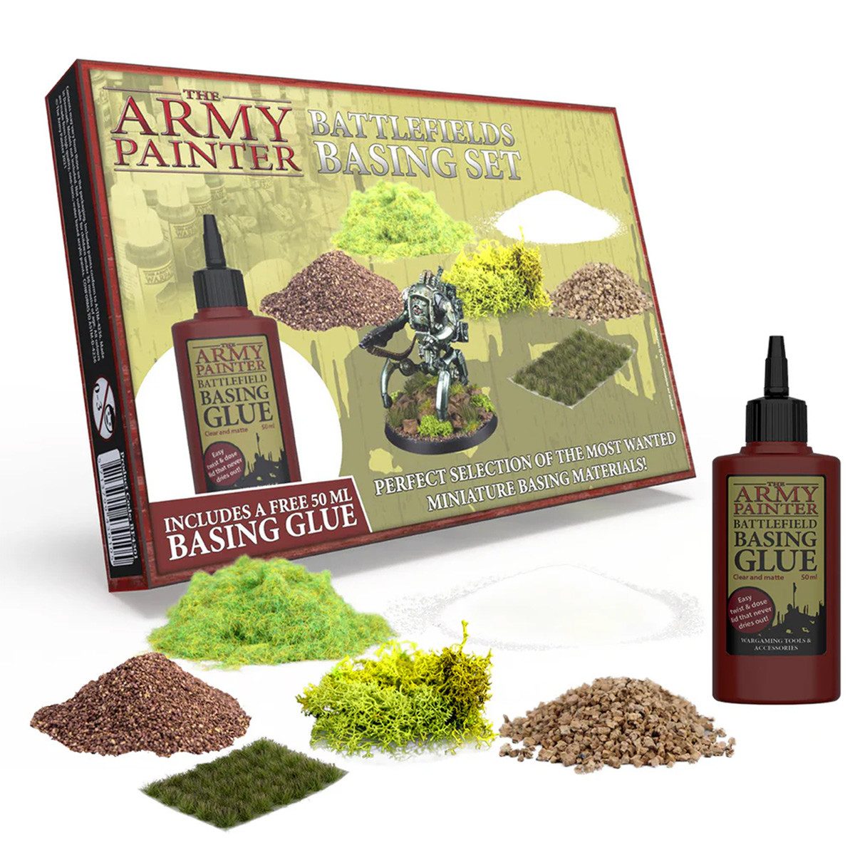 Army Painter Malpinsel Battlefields Basing Set - Basing-Material