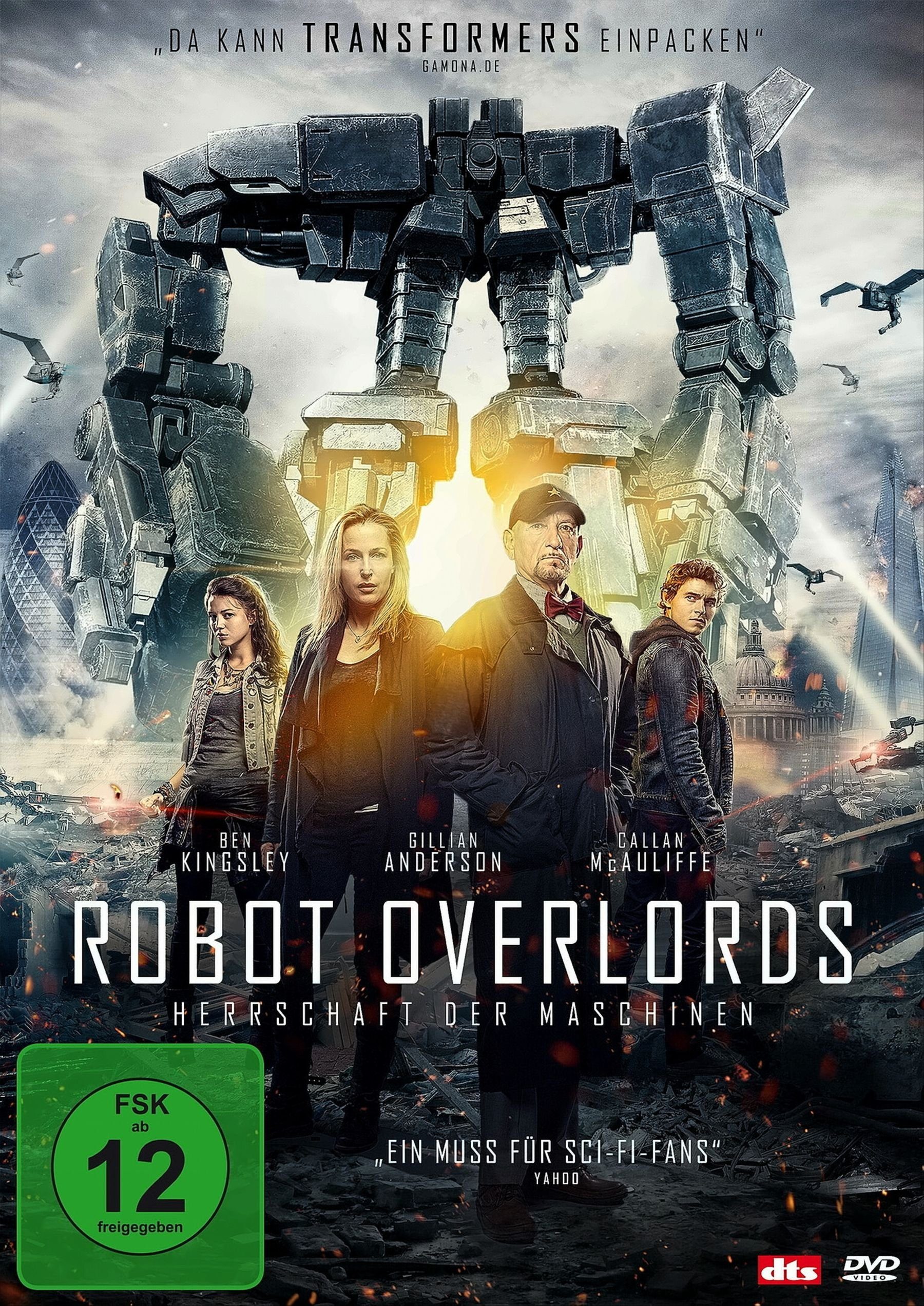 PLAION DVD Robot Overlords - Herrschaft der Maschinen