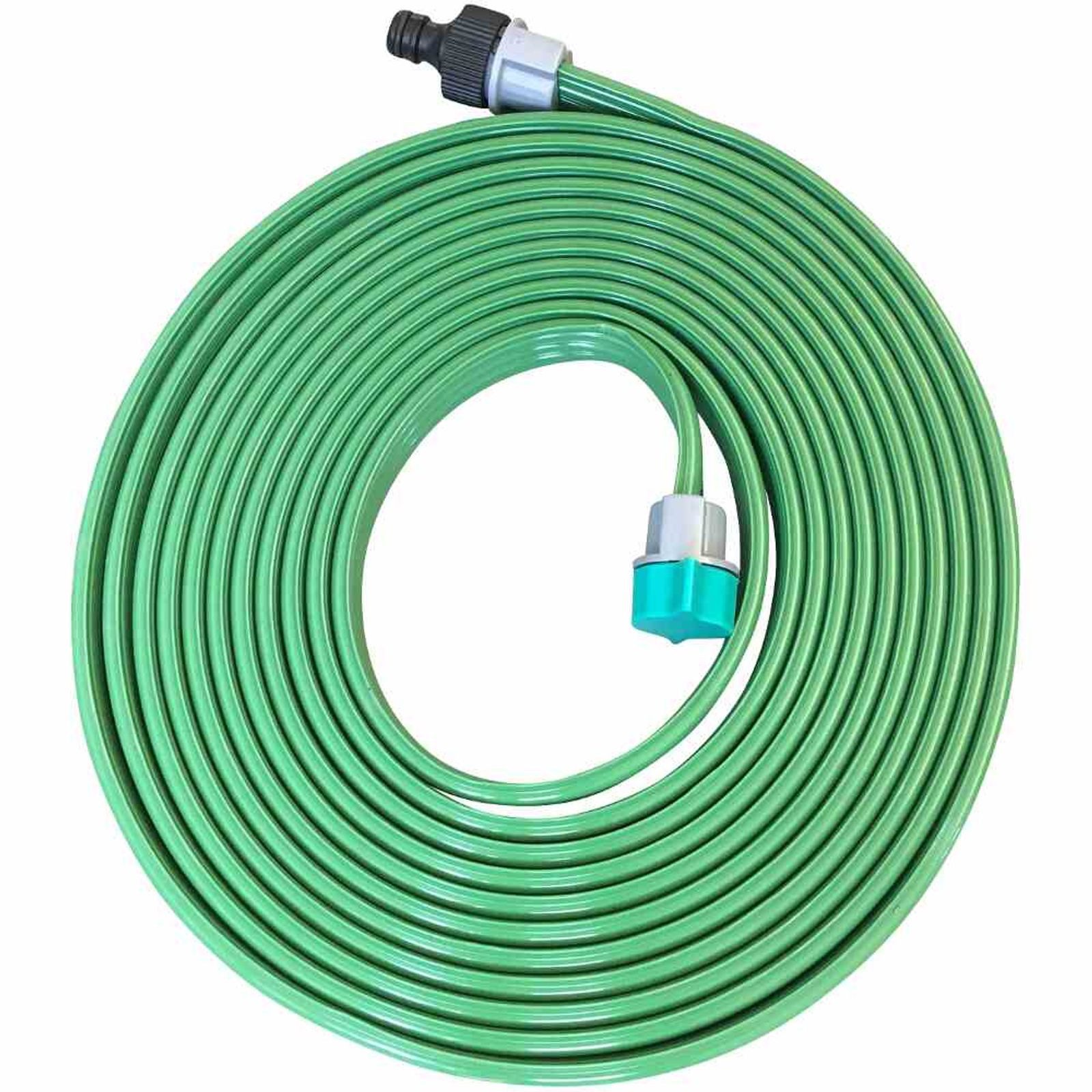 Siena Garden Poolschlauch Sprühschlauch 7,5 m – Bewässerungsschlauch mit Anschlussstücken