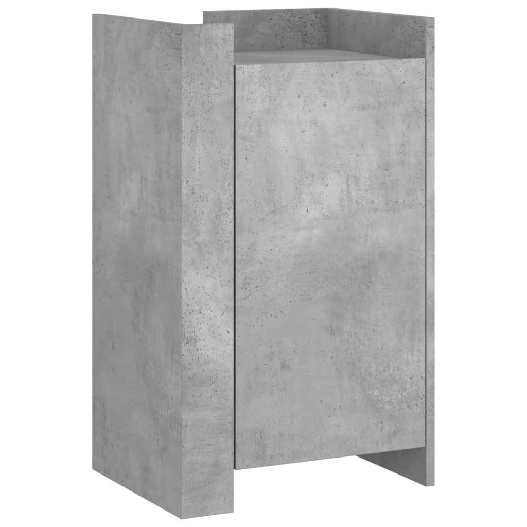 vidaXL Sideboard Sideboard Betongrau 45x35x75 cm günstig online kaufen