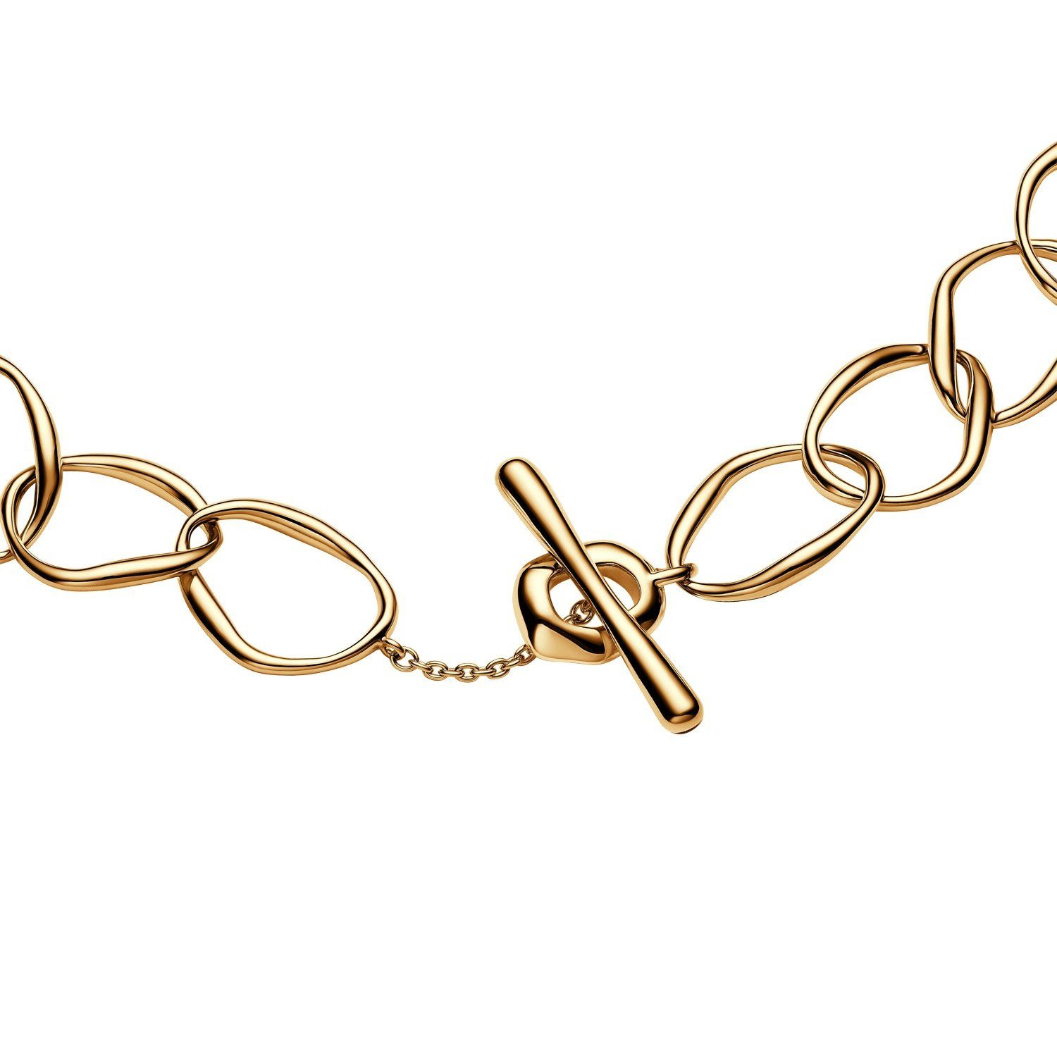 Pandora Gliederarmband Damen-Organisch Geformt Goldfarben günstig online kaufen