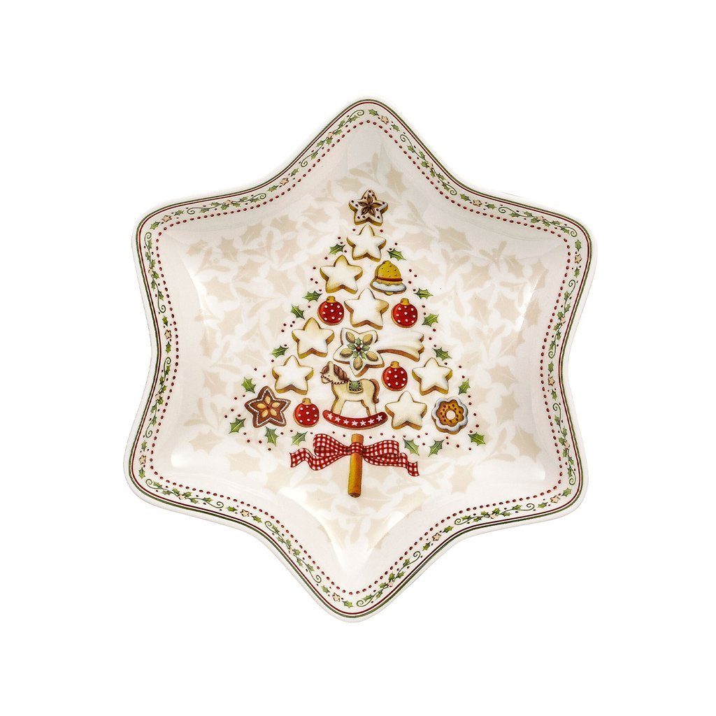 Villeroy & Boch Müslischale Winter Bakery Delight Sternschale Baum, Porzellan, (1-tlg)