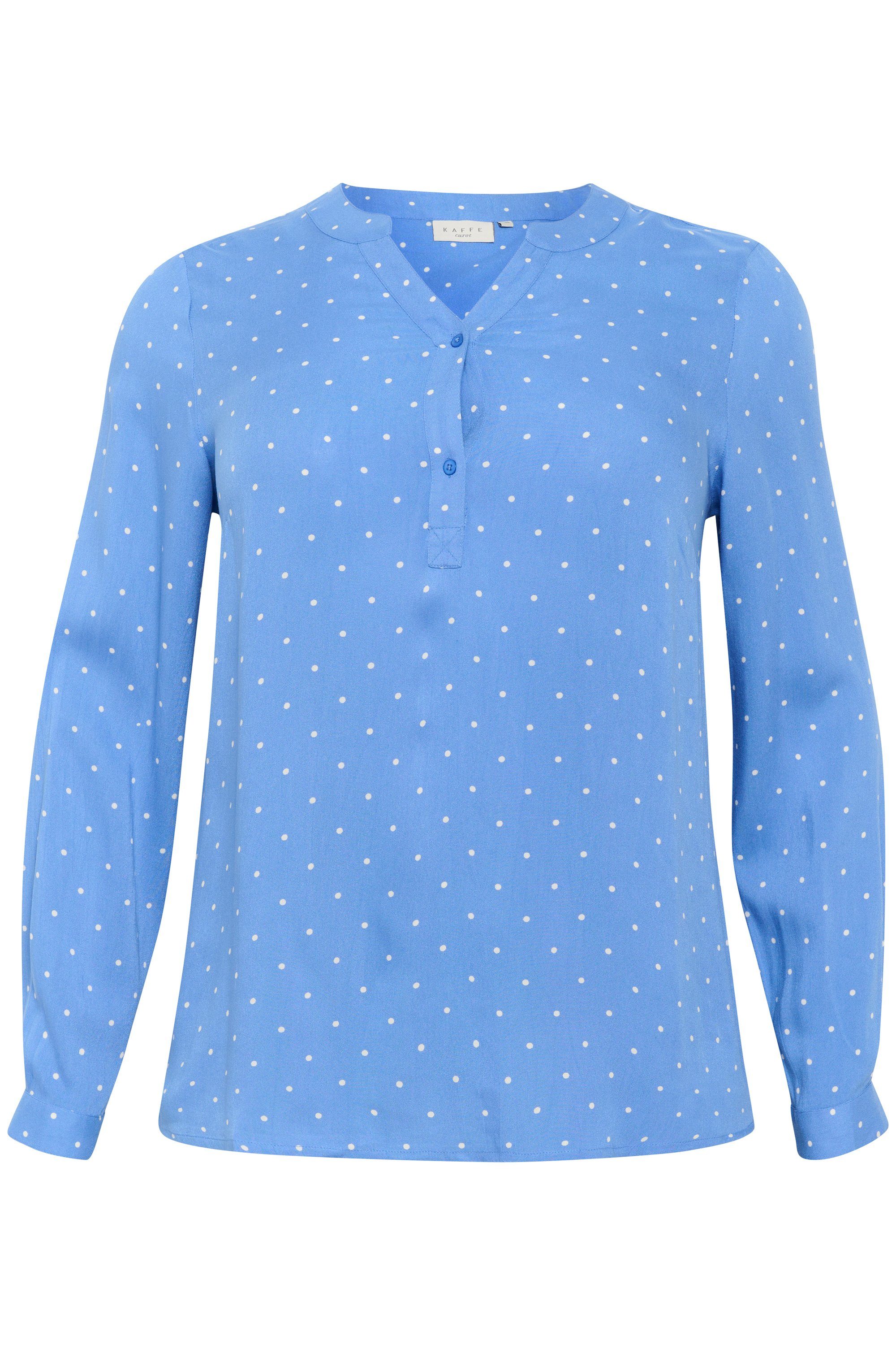 KAFFE Curve Langarmbluse Langarm-Bluse KCjoy Große günstig online kaufen