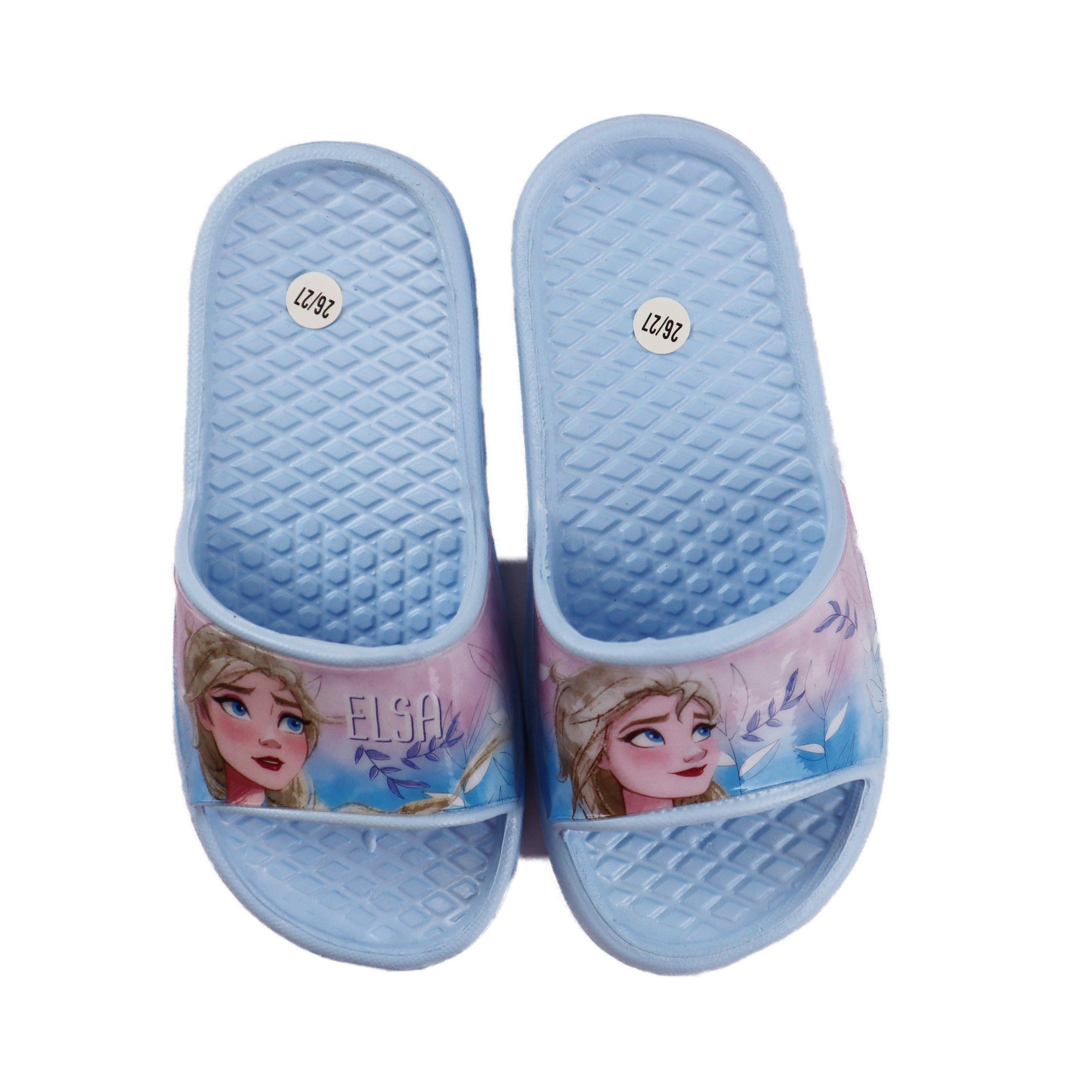 Frozen Mädchen Sandalen Lila oder 31, 24 Disney Eiskönigin Blau Kinder bis Gr. Sandale Die Elsa