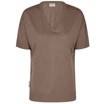 Mos Mosh Kurzarmshirt T-Shirt SWANN aus Lyocell-Baumwoll-Gemisch