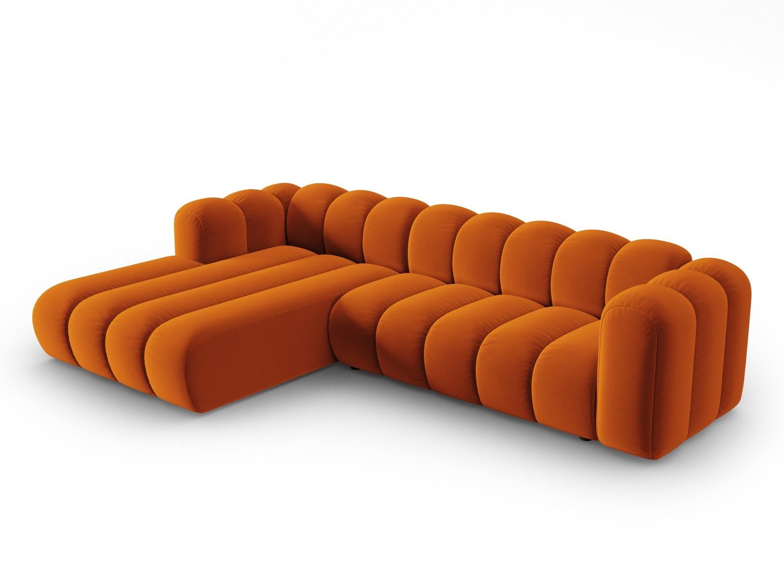 Micadoni Ecksofa Lupine, modular 4-Sitzer günstig online kaufen