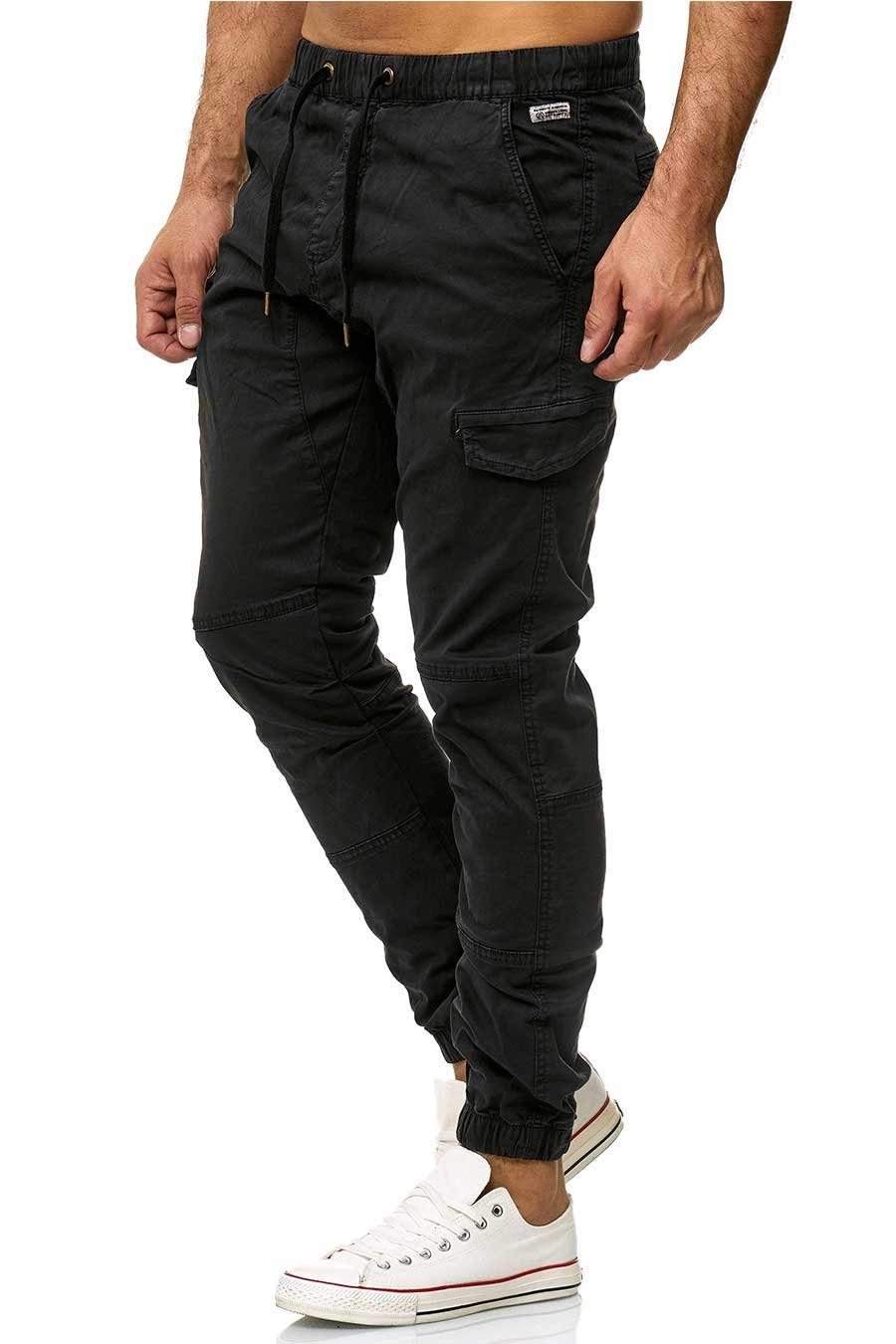 Indicode Cargohose LEVI aus Baumwolle mit verschiedenen Taschen günstig online kaufen