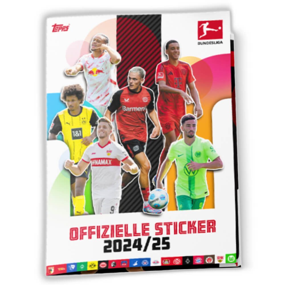 Sammelkarte Topps Bundesliga Sticker 2025 - Fußball Sammelsticker