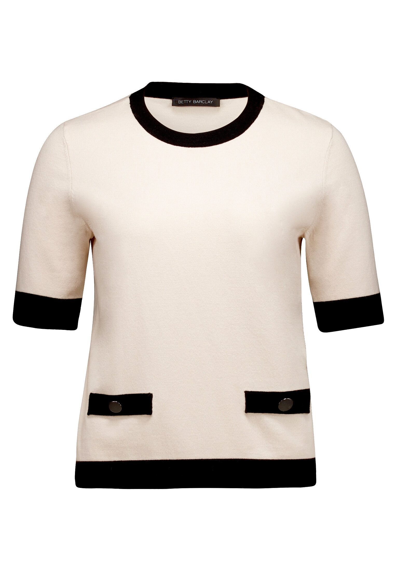 Betty Barclay Kurzarmshirt Damen mit Taschen (1-tlg)