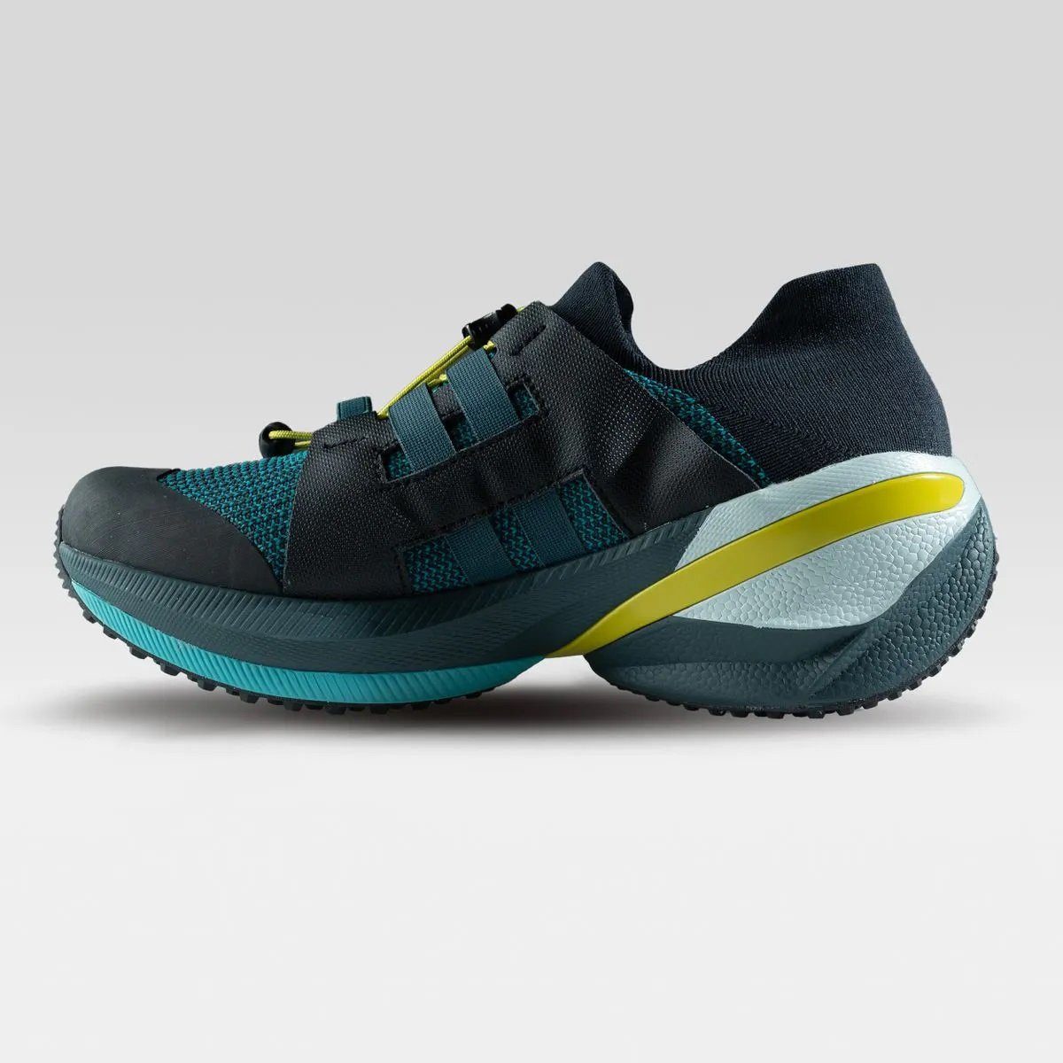 UYN 6Sense (Trail) anthrazitgrau/blaugrün Herren Laufschuh
