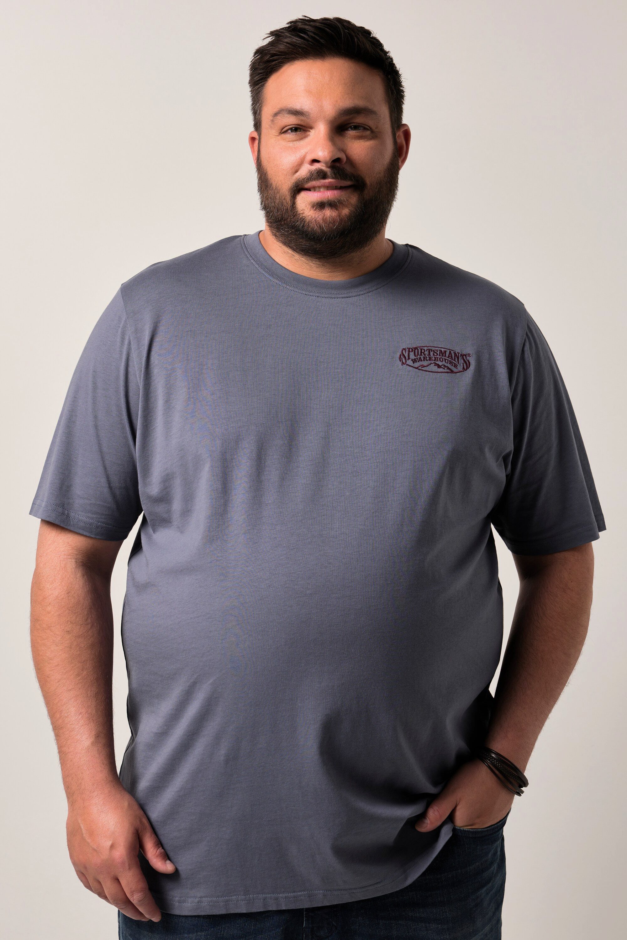 Men Plus T-Shirt Men+ T-Shirt Halbarm günstig online kaufen
