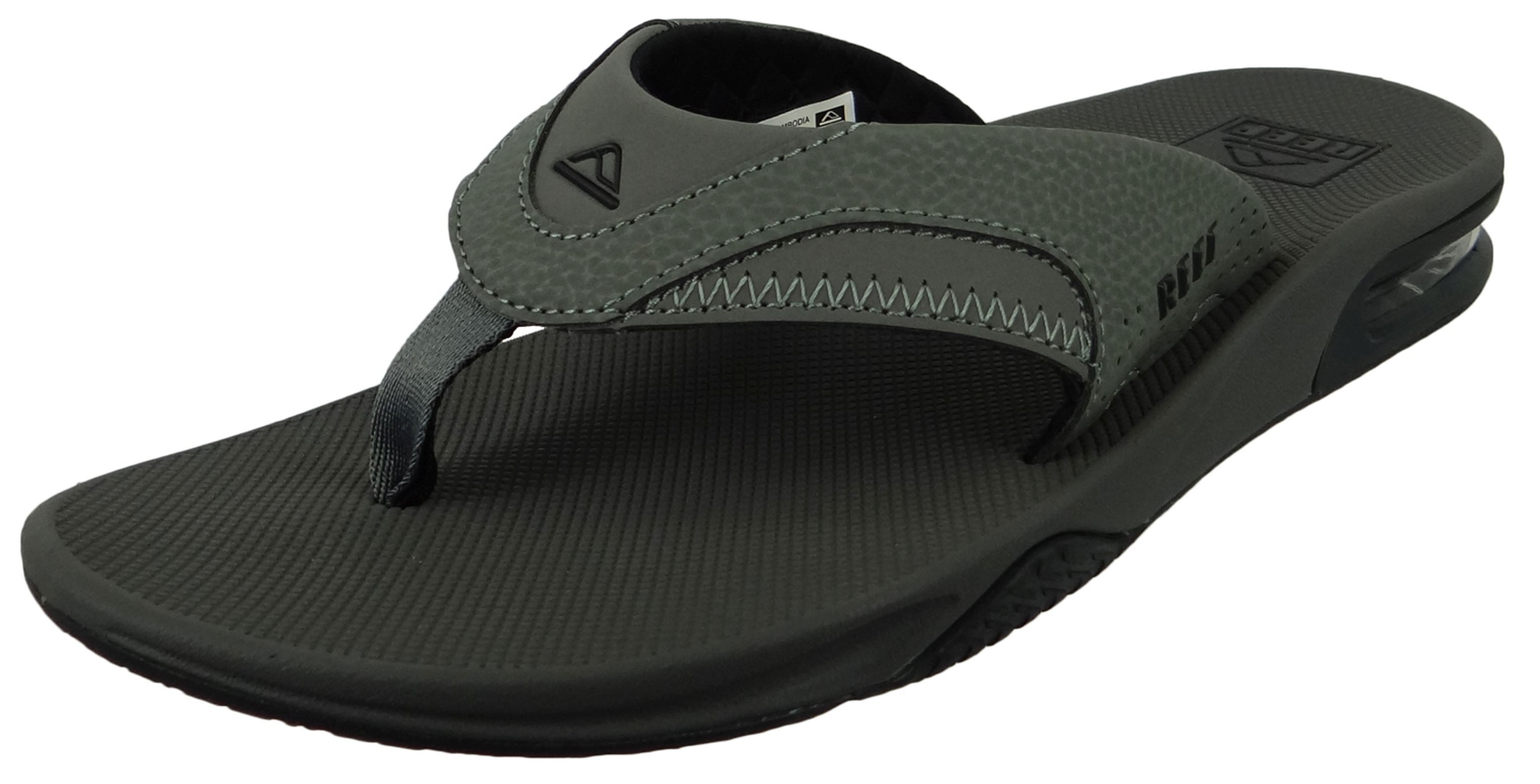 RF002026GRB Fanning Zehentrenner Grey/Black Sandale