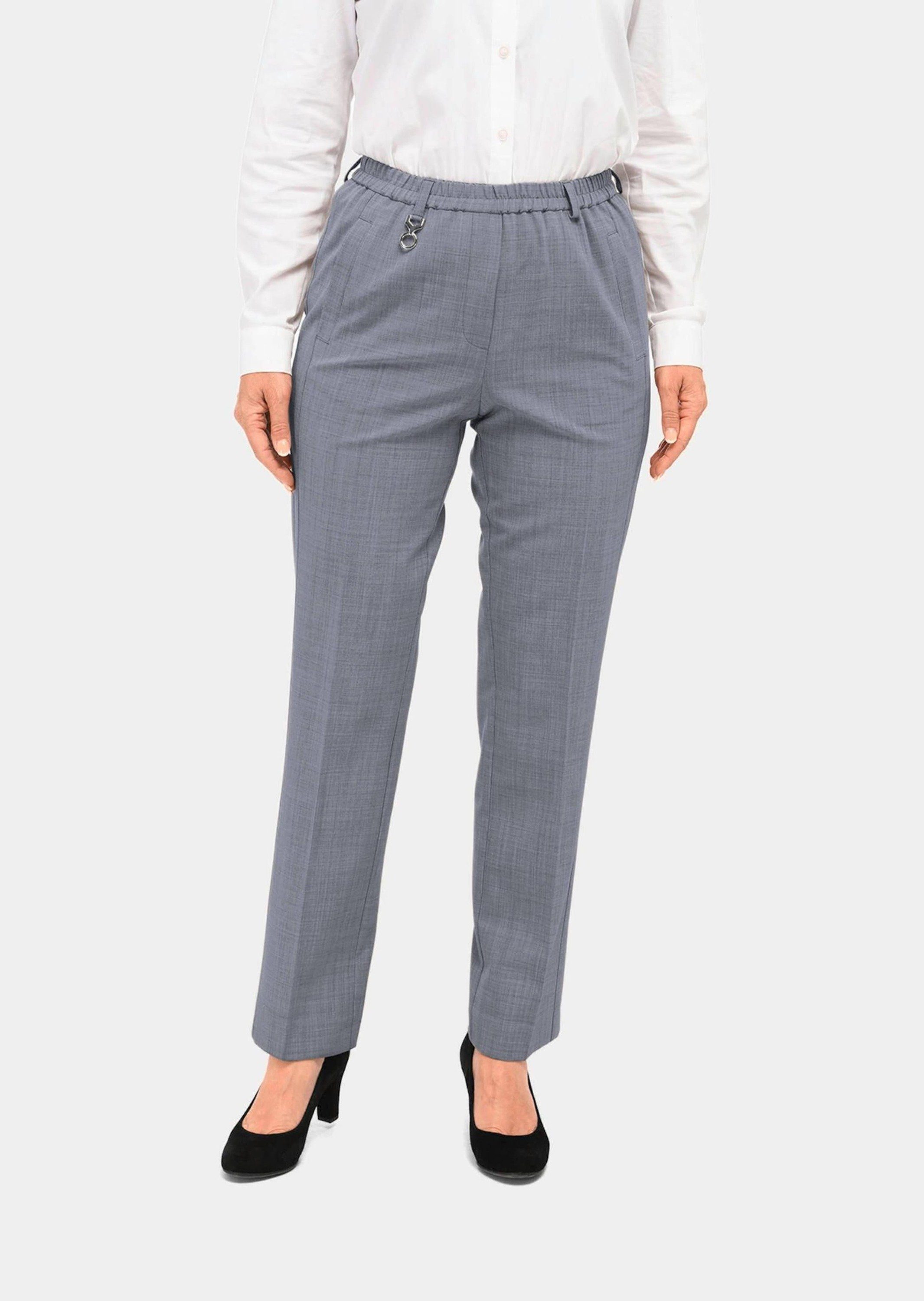 Schlupfhose Elegante Stretchhose mit Komfortbund