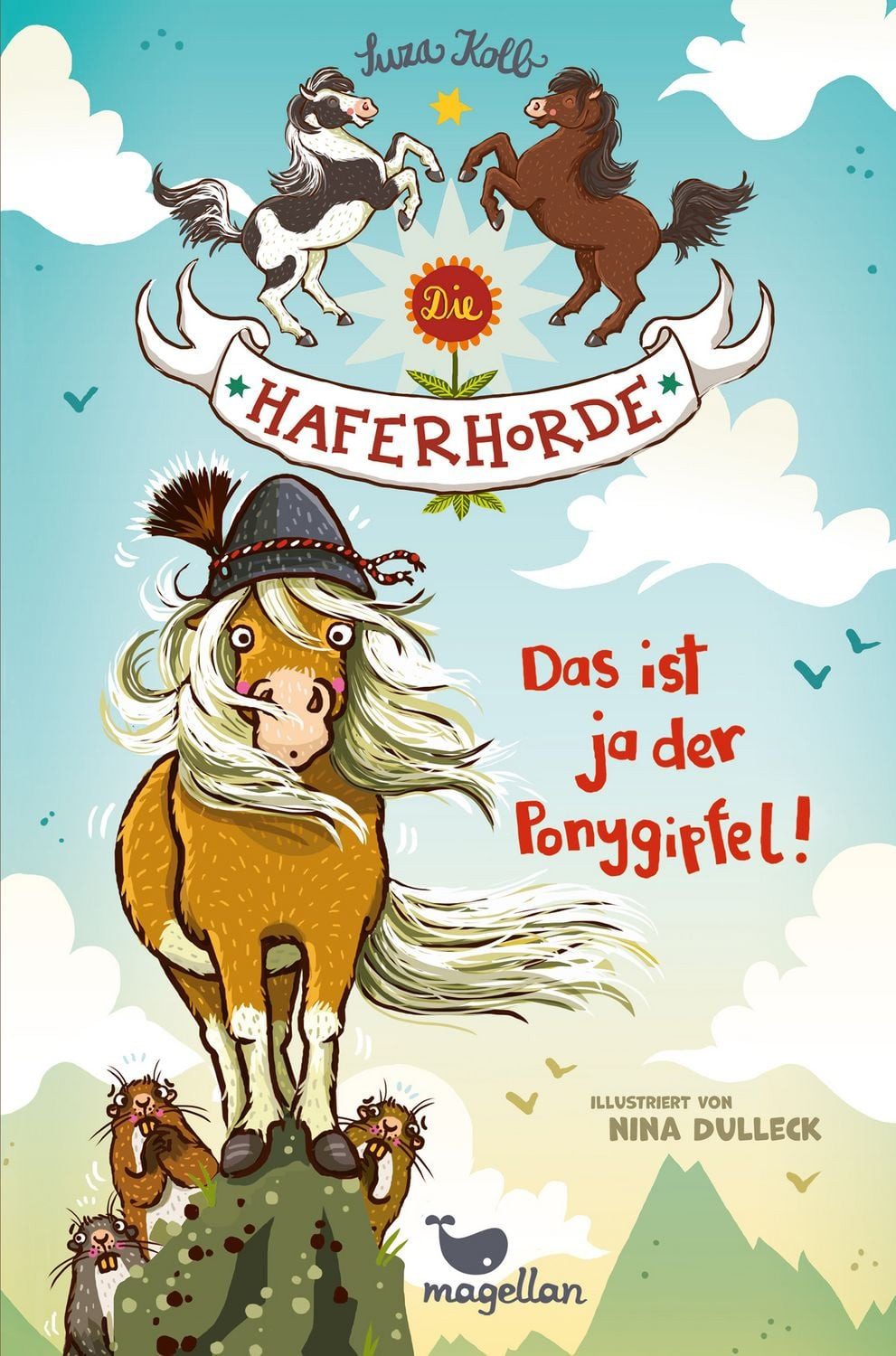 Kinderbuch Die Haferhorde - Das ist ja der Ponygipfel! Band 13 der lustigen Ponya Suza Kolb