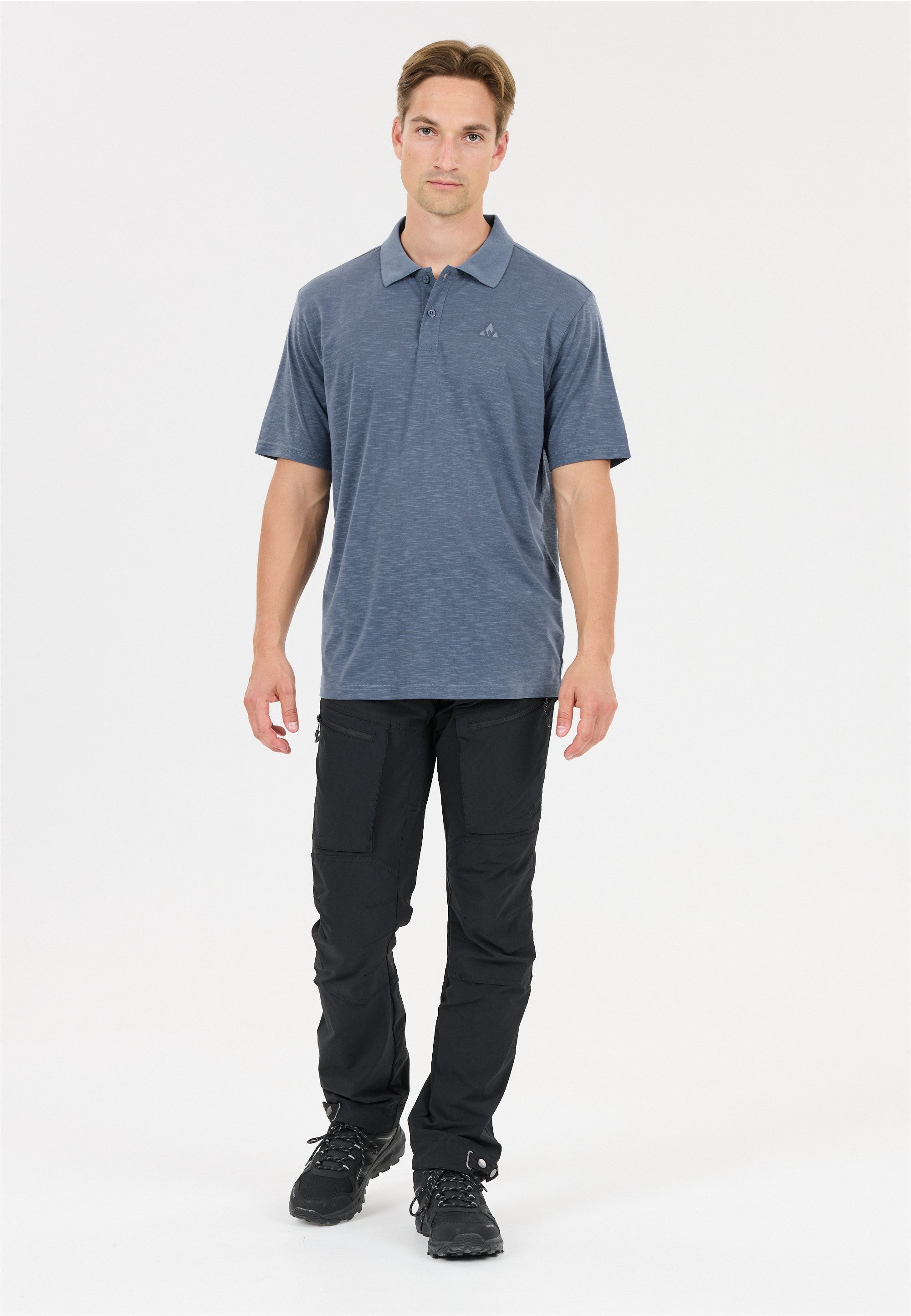 WHISTLER Langarm-Poloshirt Vale Aus leichtgewichtigem Material
