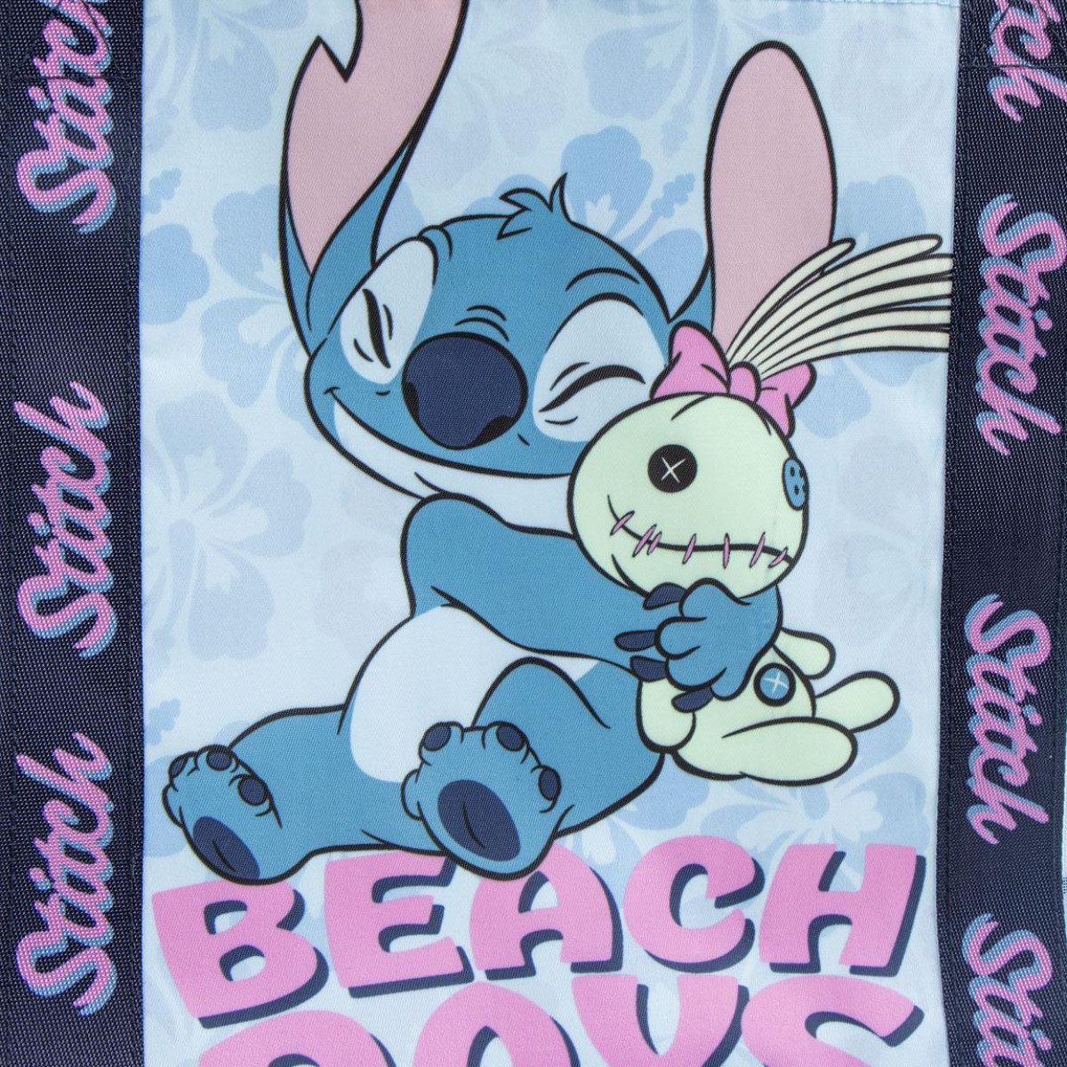 Cerda Tragetasche Disney Stitch Shopper Tasche Stofftasche Baumwollmix