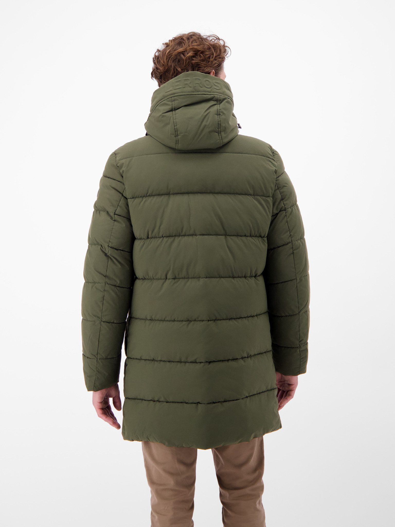 LERROS Steppjacke Winterjacke mit Kapuze und Kordelzug