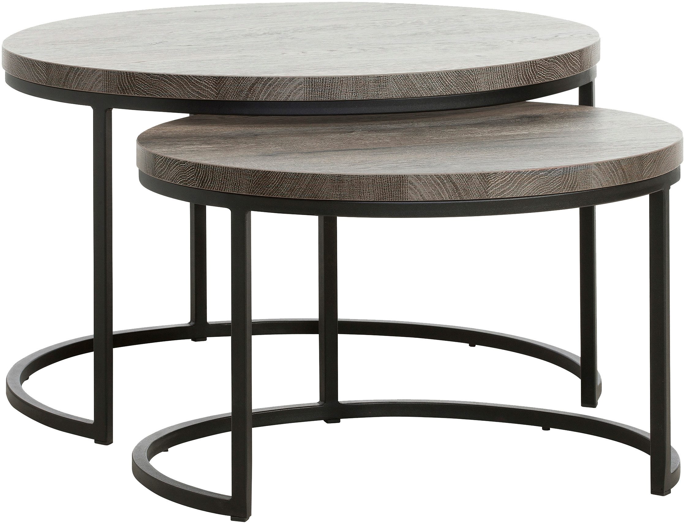 OMG Design Couchtisch Rutger (Set, 1-St), im 2er Set, variabel stellbar