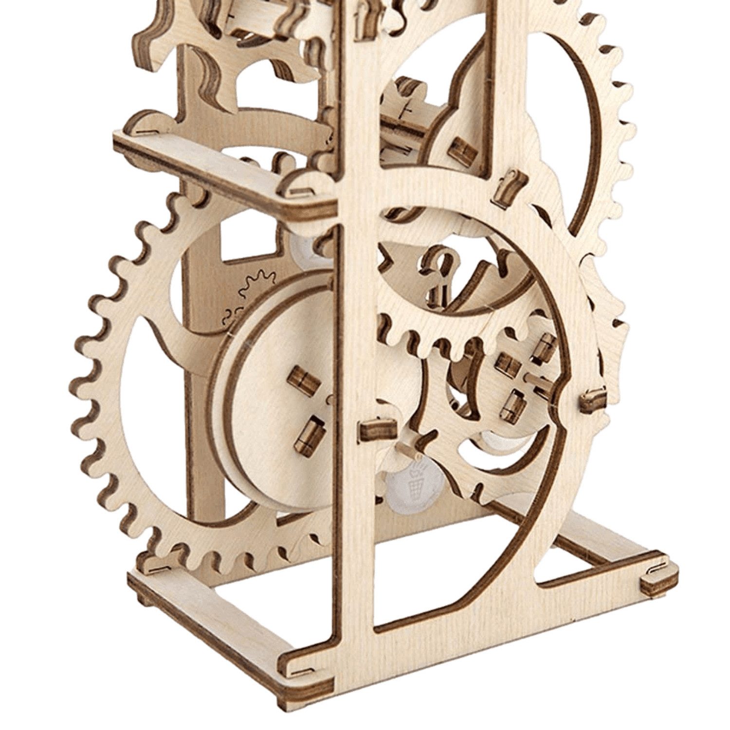 UGEARS Puzzle Ugears Dynamometer Mechanisches Holzpuzzle, 48 Puzzleteile