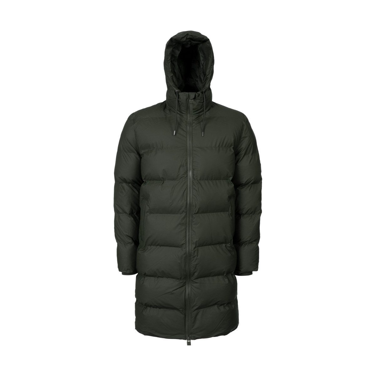 Rains Steppjacke Alta Longer Puffer Jacket W3T3 Unisex Erwachsene (1-St) Winterjacke, Übergangsjacke, Windjacke, Outdoorjacke, Mantel