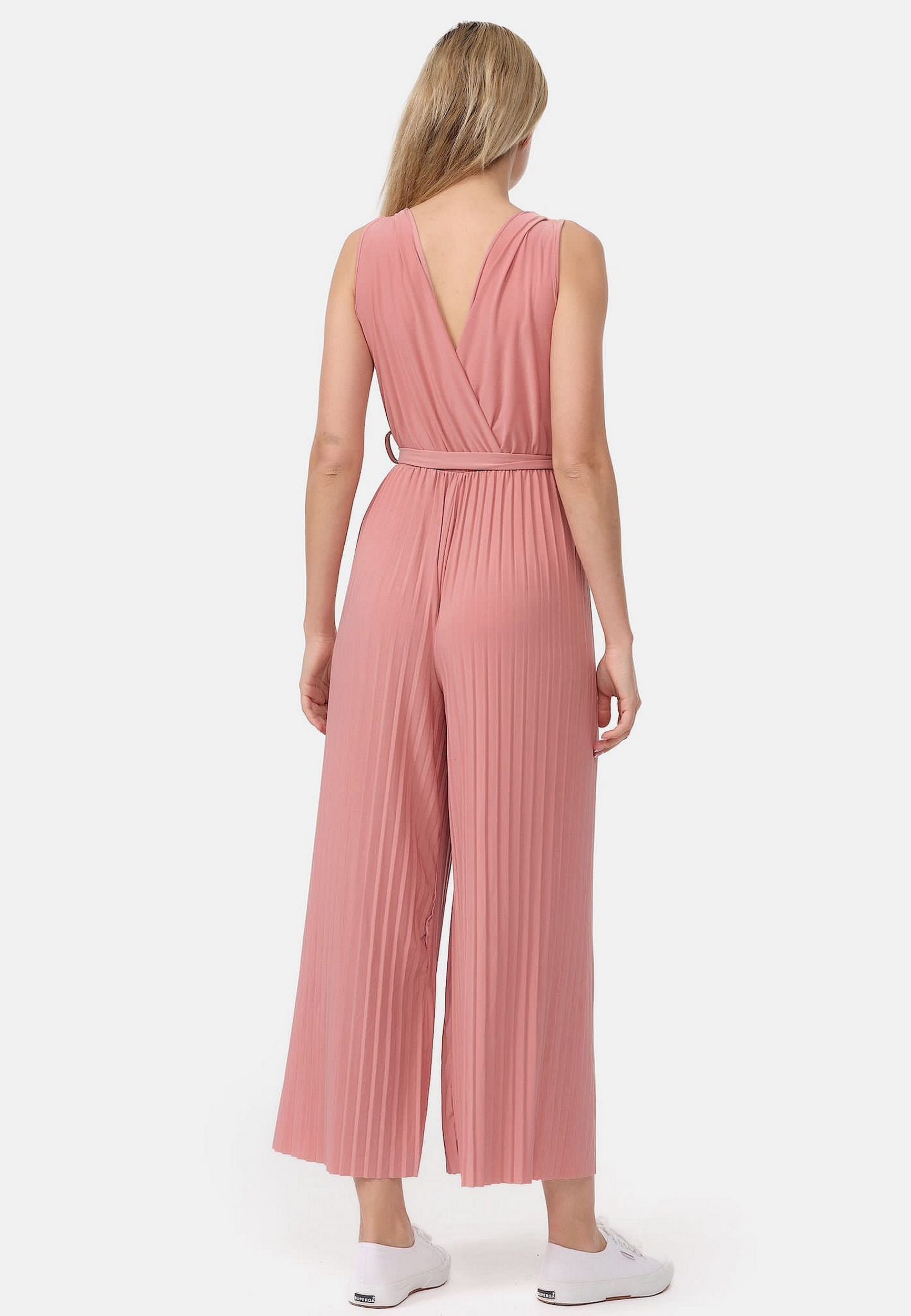 Worldclassca Jumpsuit Worldclassca Jumpsuit Pleated Overalls mit Gürtel Ärmellos Sommer Neu Neue Kollektion - Stilvolle und gemütliche Sommer Mode für Damen