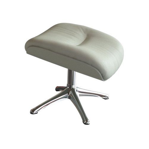 FLEXLUX Fußhocker Fußhocker More, Beinstütze für Entspannung, Ergonomisch, Komfort, Scandi-stil, Robuster Alu Fuß, Pflegeleicht, Stoff oder Echtleder