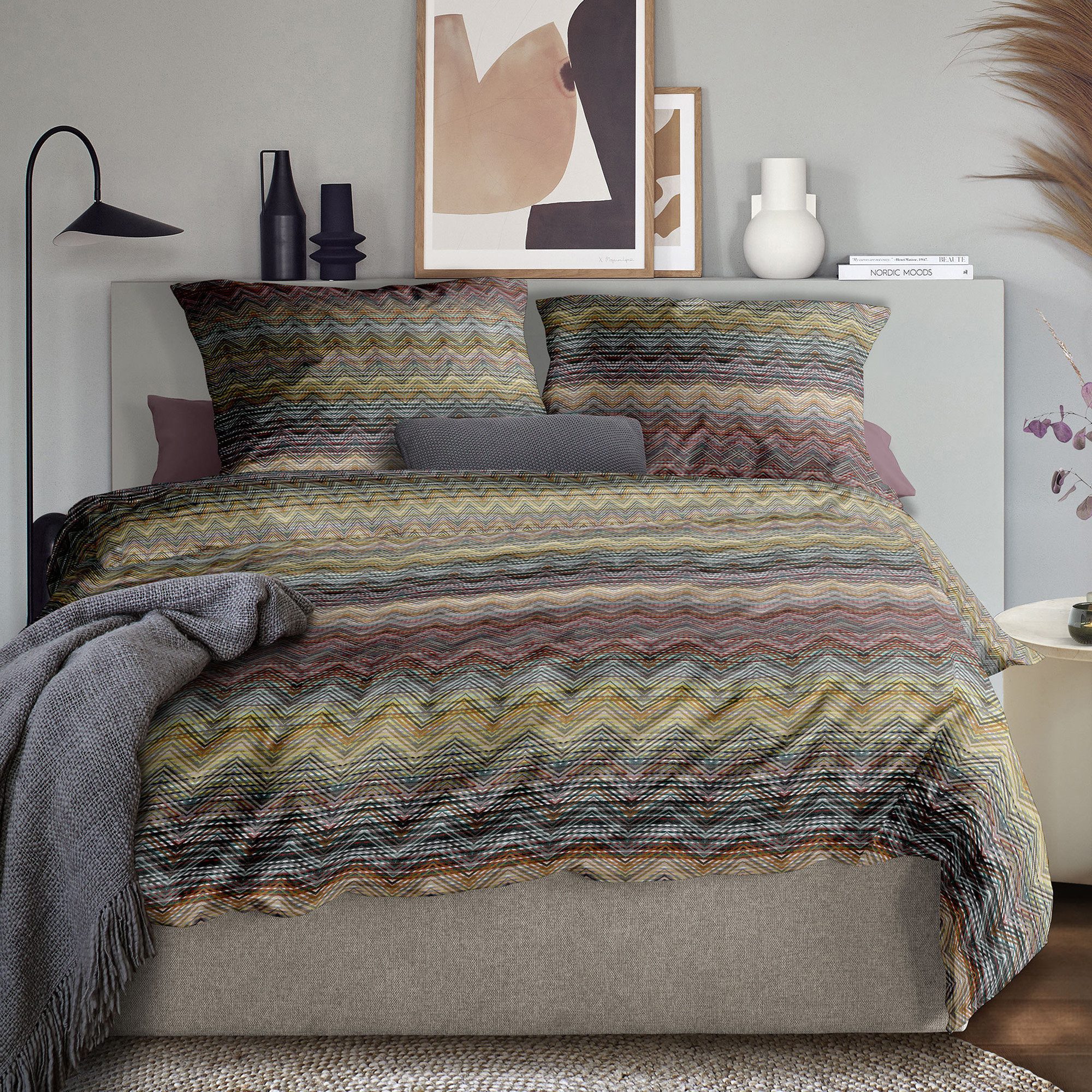 Irisette Bettwäsche Bettwäsche, Mako-Satin, Streifen günstig online kaufen