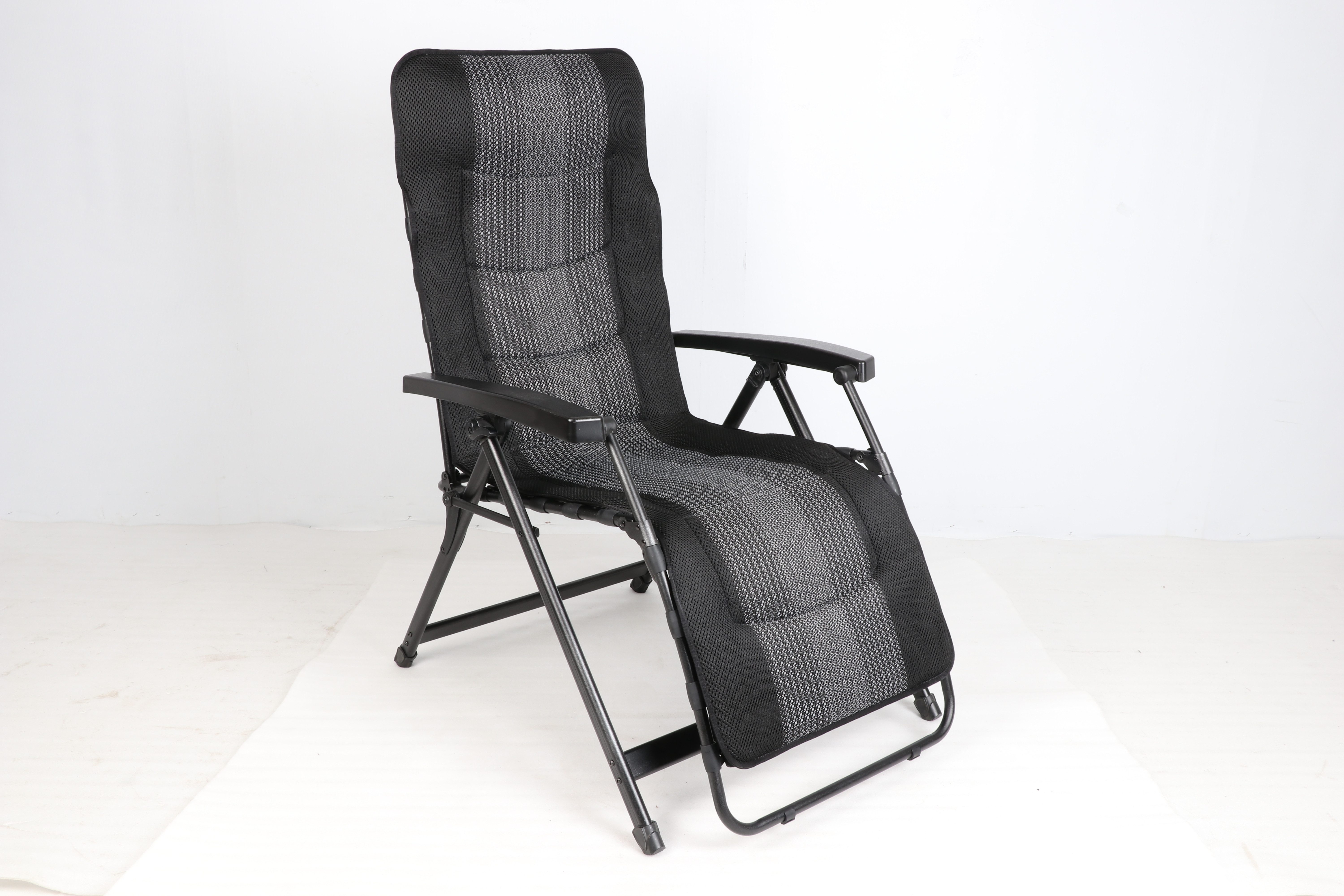 Westfield Gartenliege XL Relaxliege Aeronaut silverline Liegestuhl Sonnenliege Relaxsessel, 1 Relaxsessel, 1 St., 1-tlg., stufenlos verstellbar, klappbar, 140 kg Tragkraft, Camping