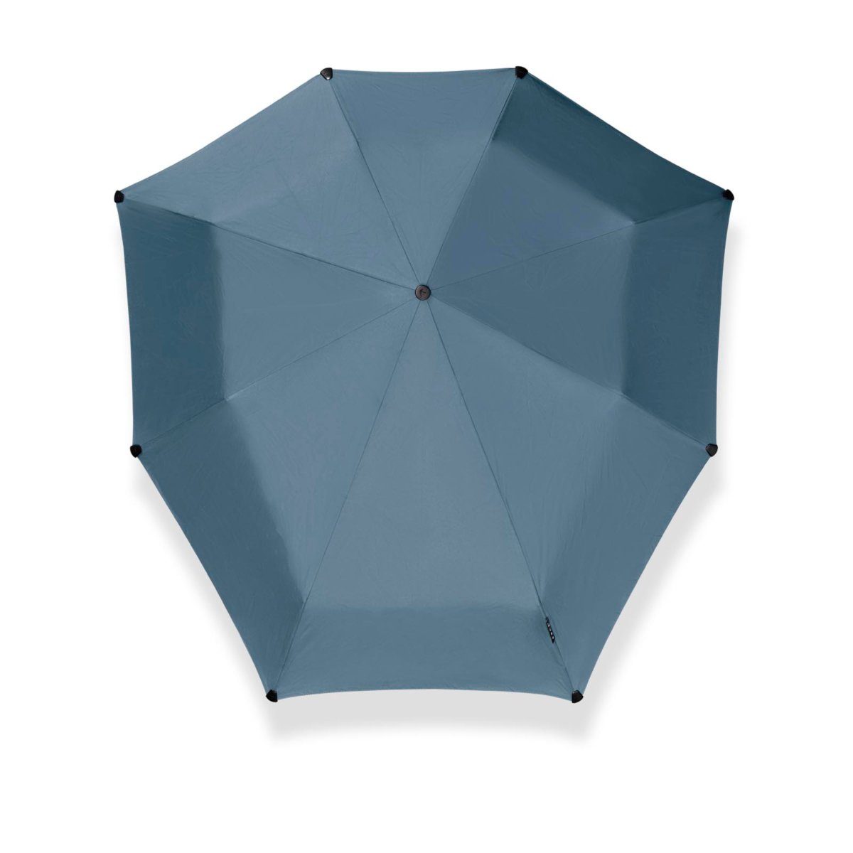 cm offen ca, Taubenblau 91x91 gefaltet Farbwahl, senz - 28 Taschenschirm cm Verdeck Mini lang, Automatic Taschenregenschirm