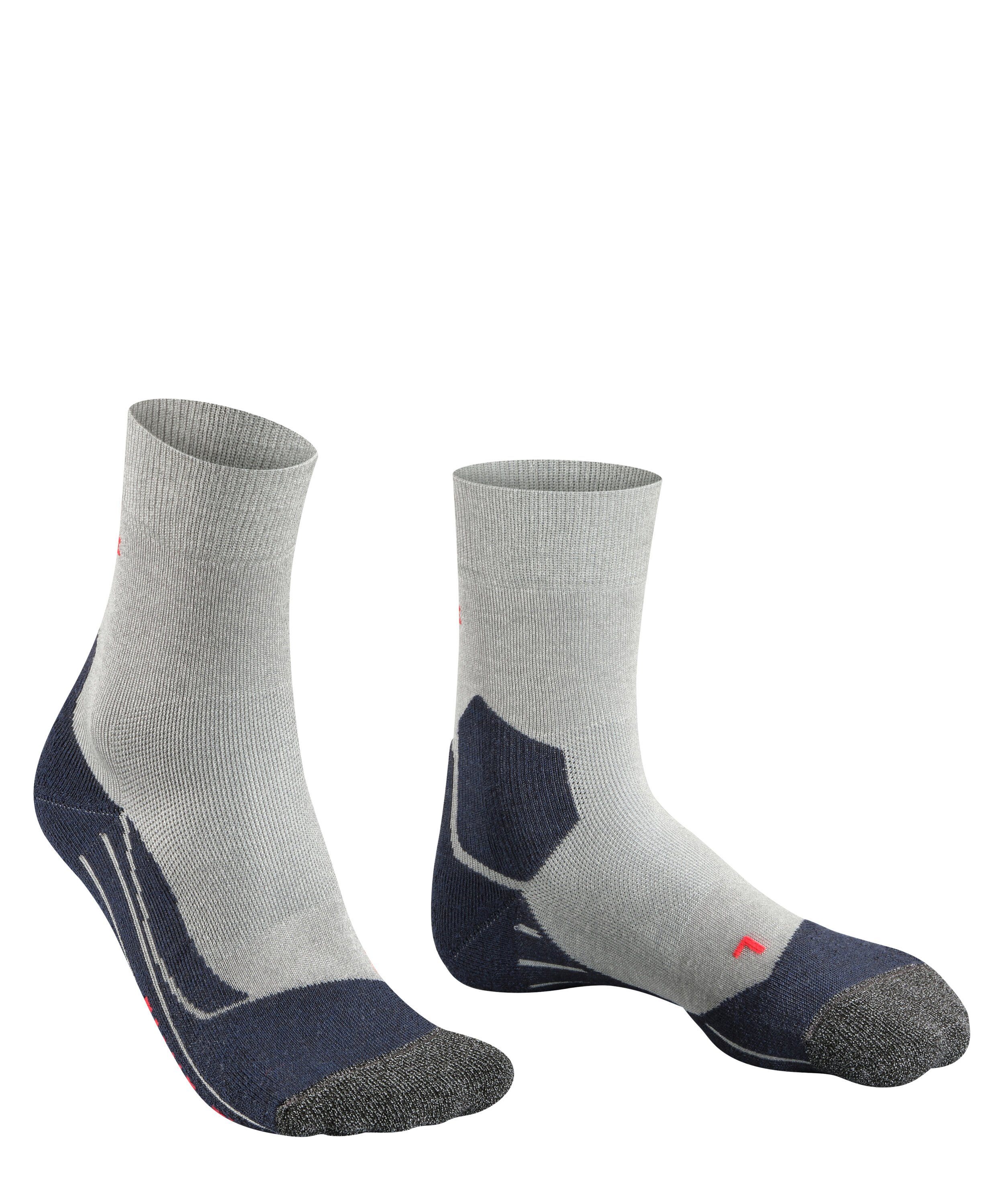 lightgrey gedämpfte (1-Paar) (3406) Läufe FALKE RU3 für komfortabel Laufsocken Comfort