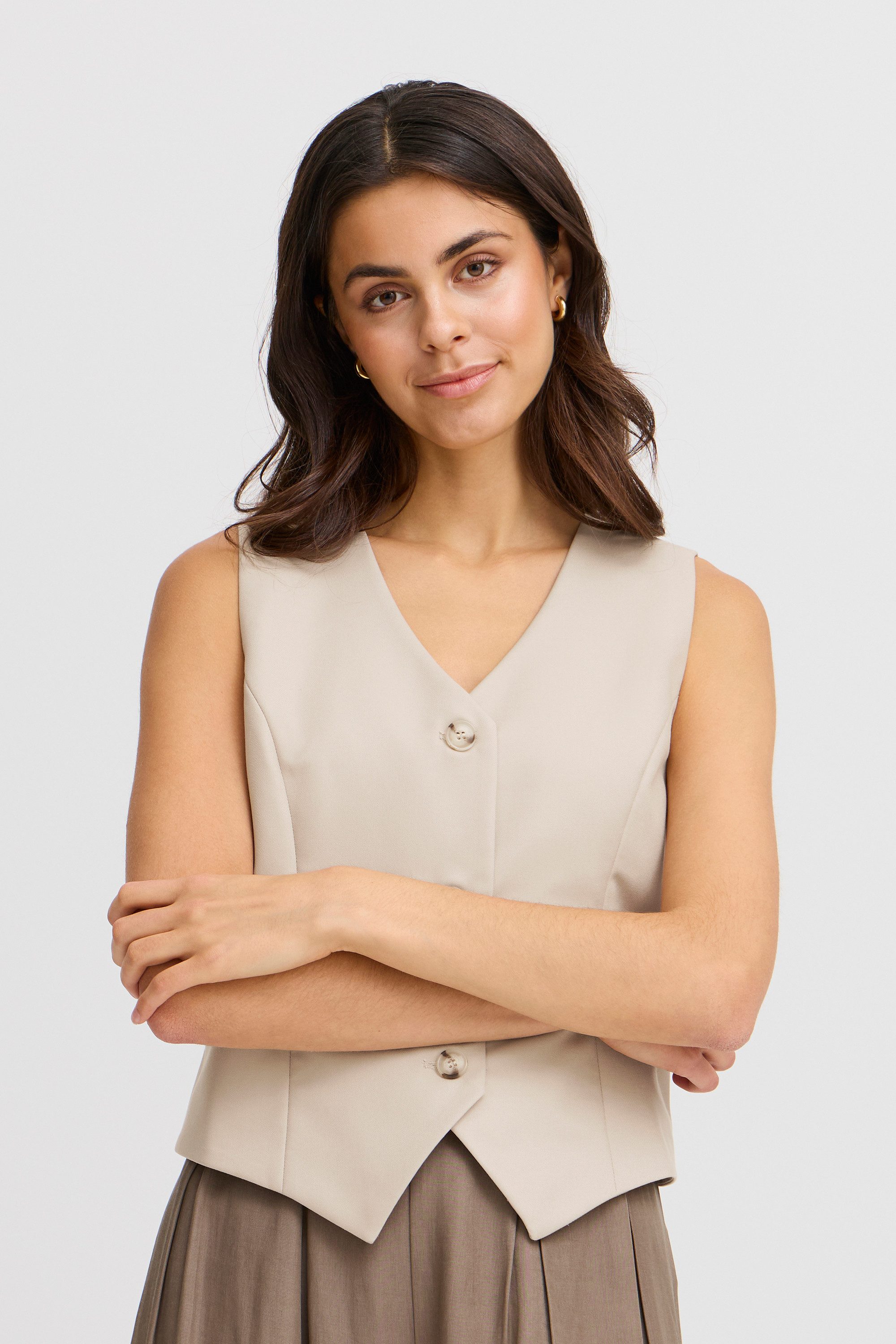 fransa Shirtweste Weste FRABIGAIL