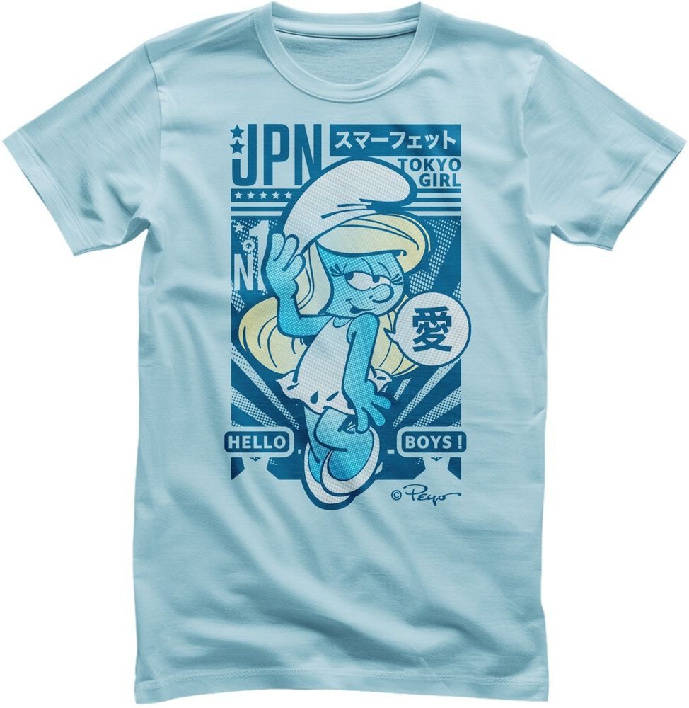 Die Schlümpfe T-Shirt The Smurfs - Tokyo Girl T-Shirt