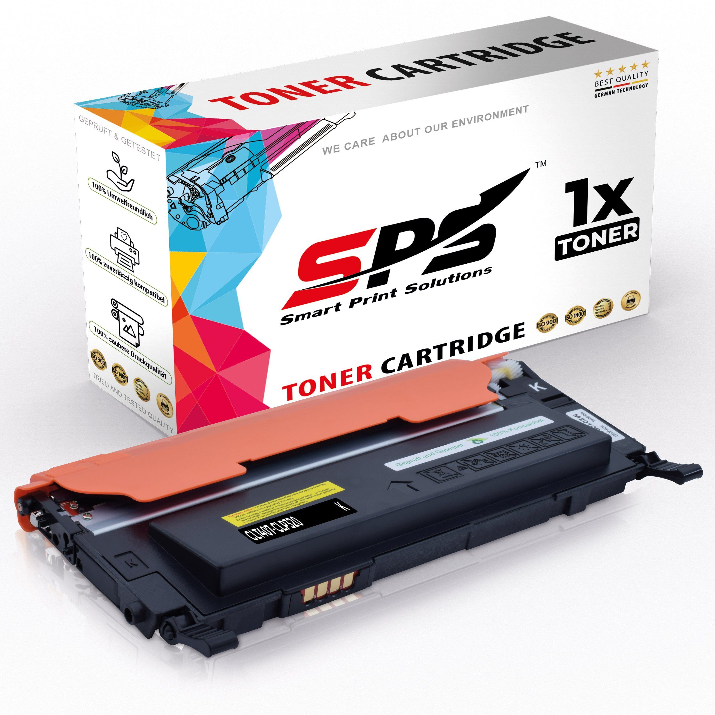 SPS Tonerkartusche 1x Toner K4072S CLT-K4072S Schwarz kompatibel für Samsung CLX-3185, (1er Pack)
