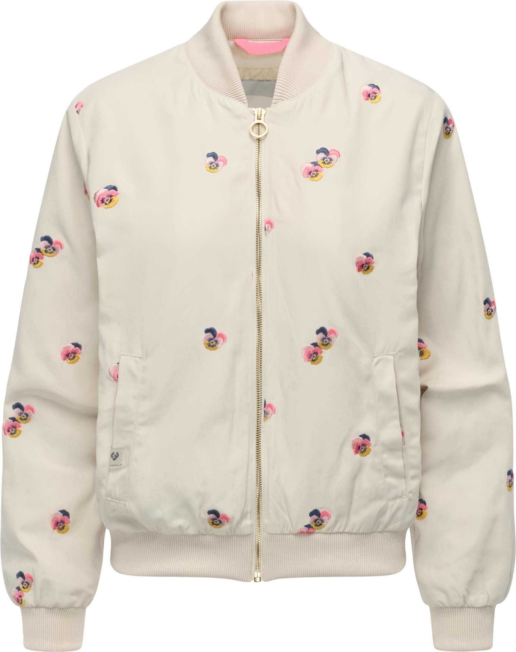 Ragwear Outdoorjacke Lunara YOUMODO Leichte Übergangsjacke mit Bomberkragen