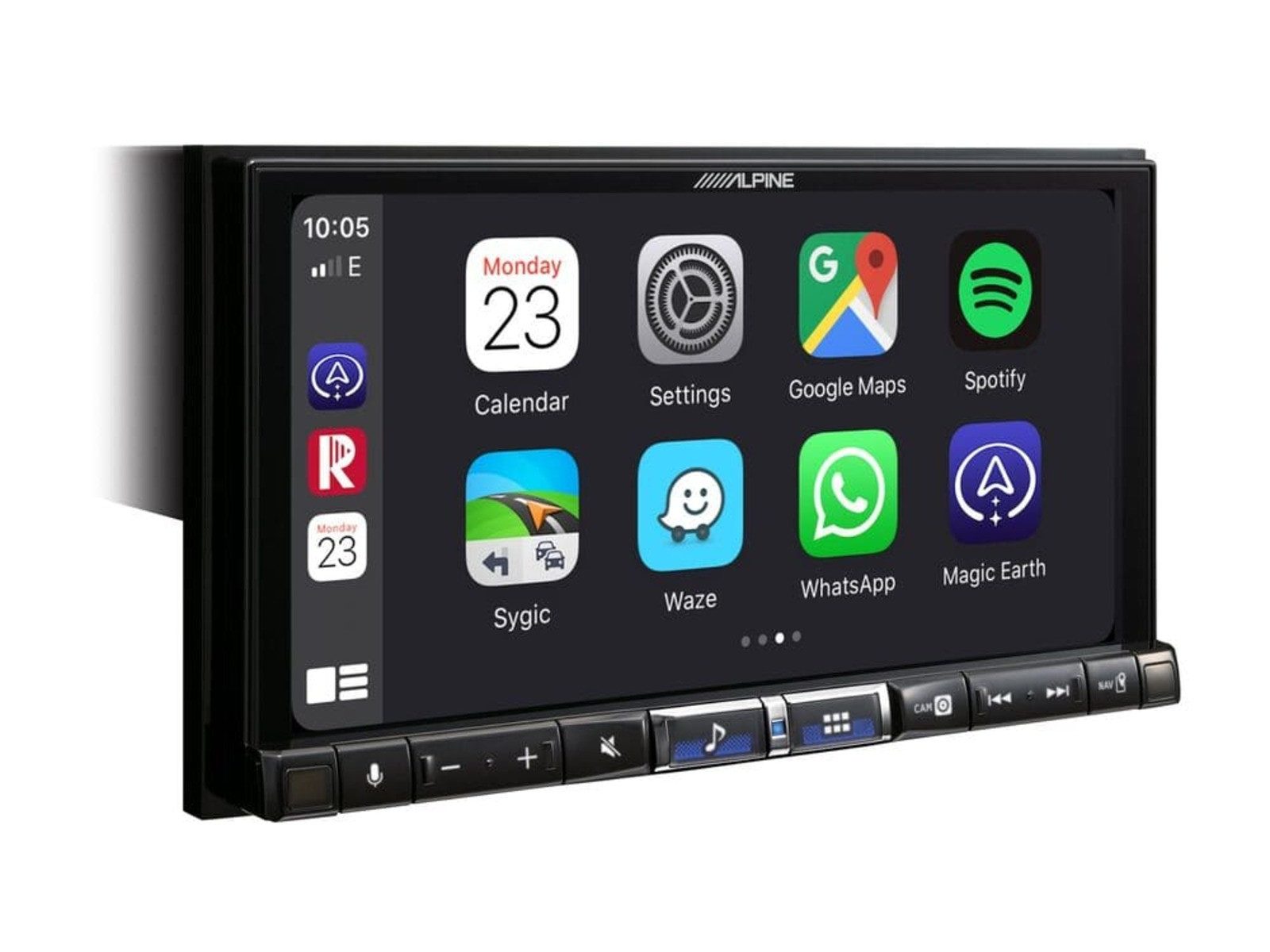 ALPINE ILX-705DM Digital-Media-Station 7-Zoll-DAB+ Android 2DIN Autoradio (Freisprecheinrichtung, Freisprecheinrichtung)