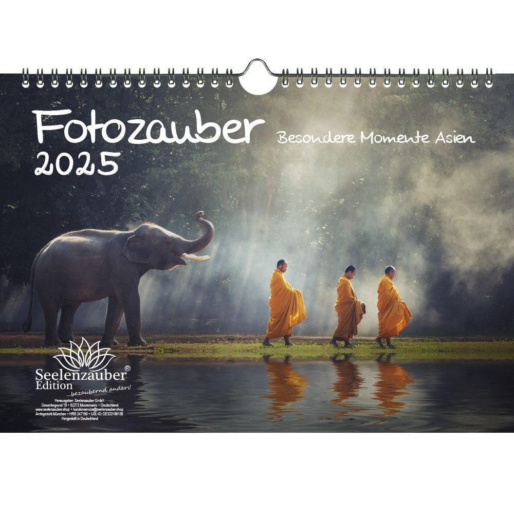 Seelenzauber Wandkalender Fotozauber Besondere Momente Asien DIN A4