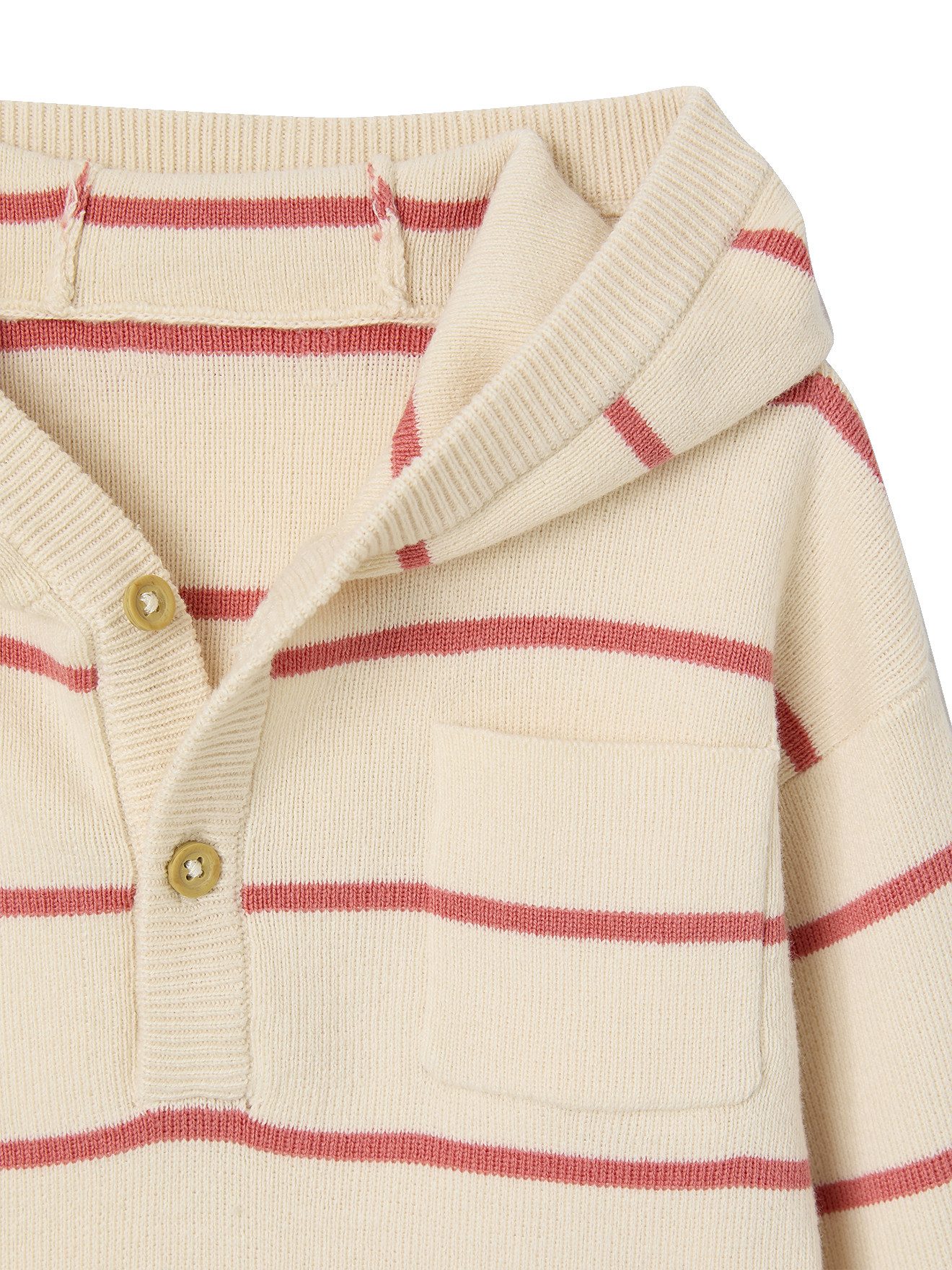 vertbaudet Pullunder Baby Kapuzenpullover