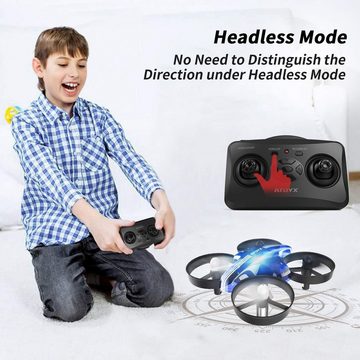 ATOYX Für Kinder und Anfänger, RC Drone, Quadrocopter Mini Helikopter Drohne (mit Höhehalten, Kopflos Modus, 3D Flips, EIN-Tasten-Rückkehr, Bestes)