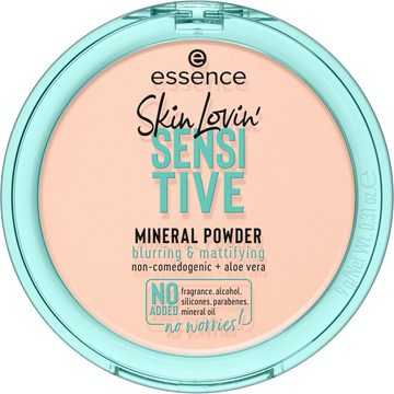 Essence Puder Skin Lovin' SENSITIVE MINERAL POWDER, 3-tlg.