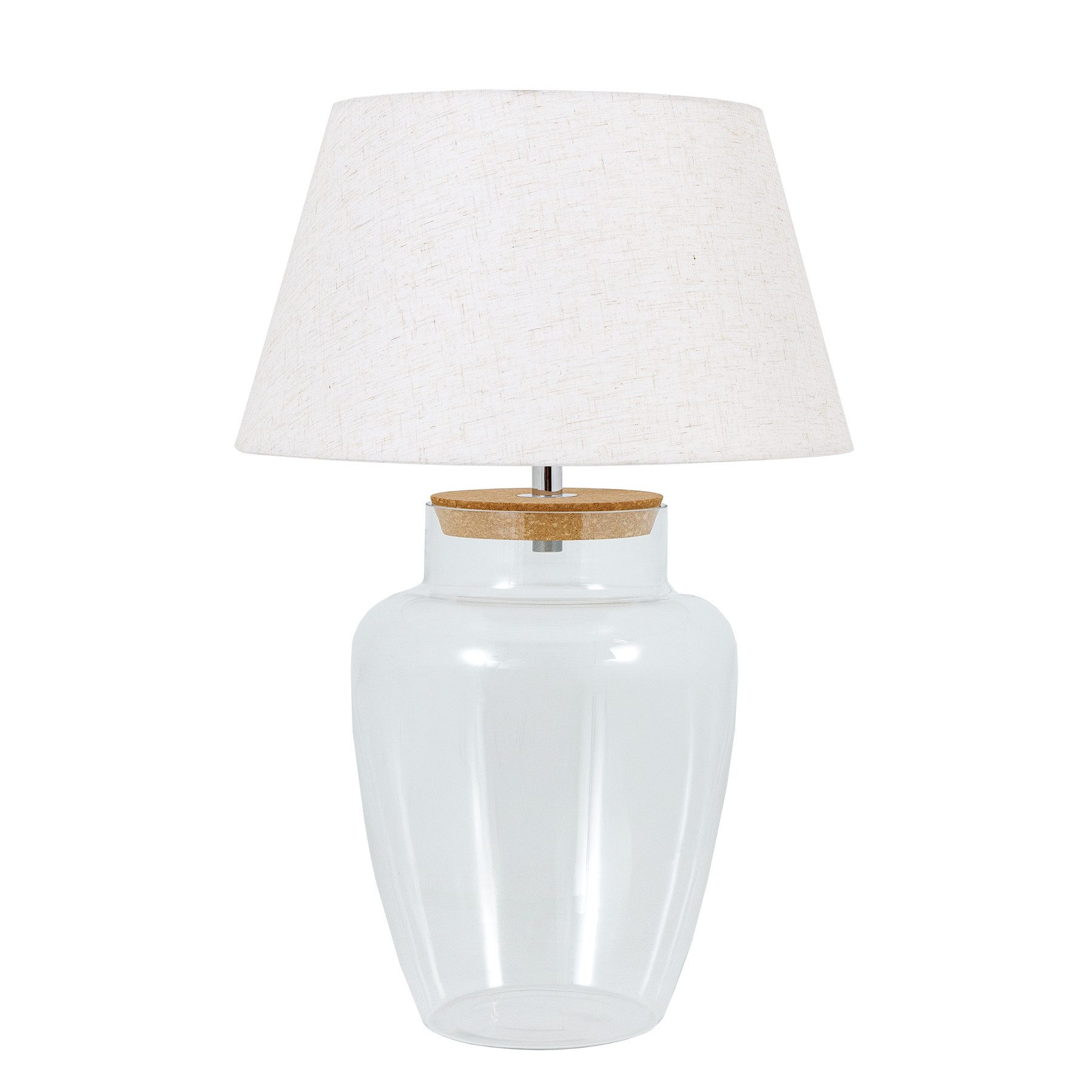 riess-ambiente Tischleuchte CLASSICO 75cm weiß / günstig online kaufen