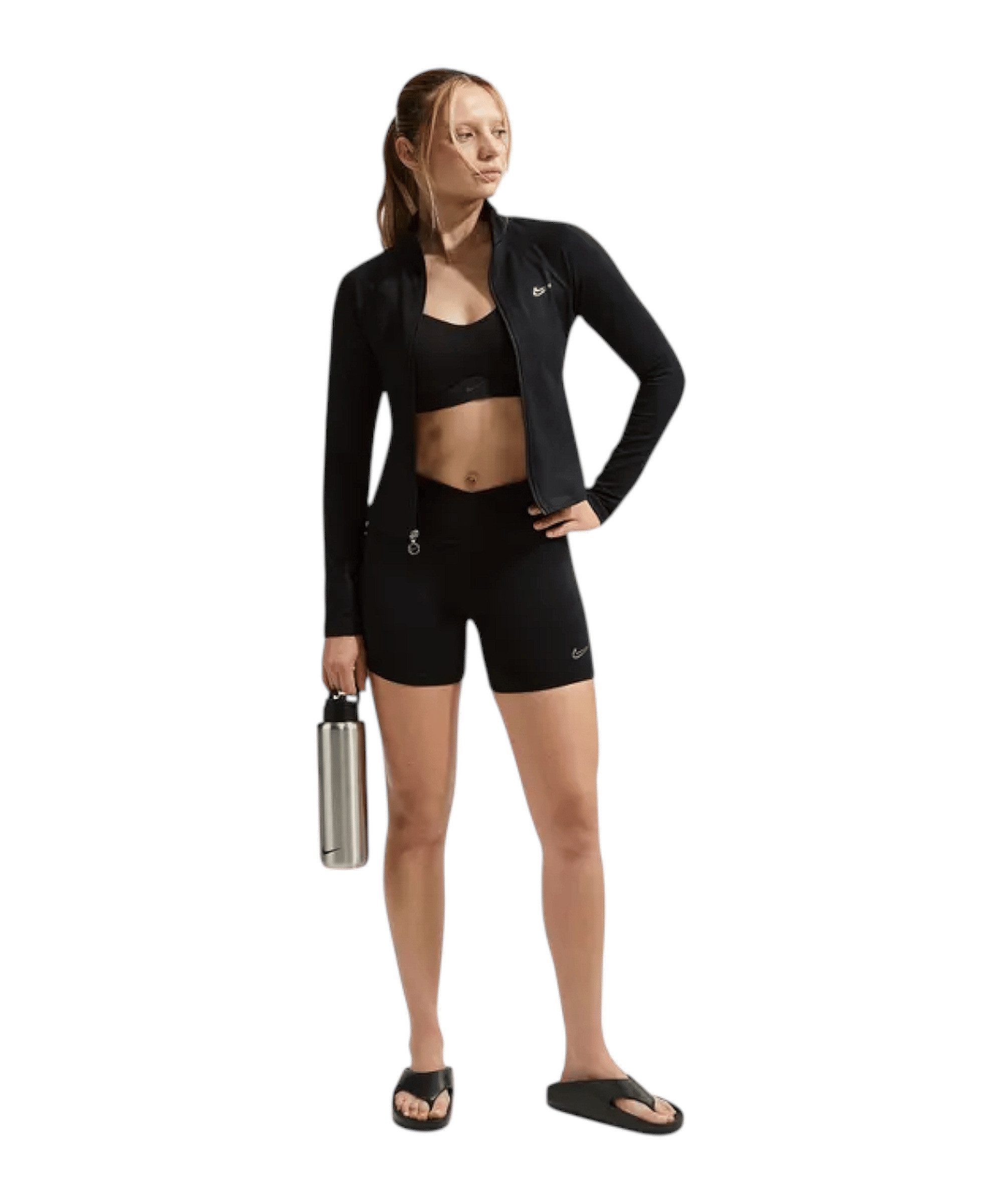 Nike T-Shirt Nike Performance Fitted Gloss Trainingsjacke Damen Polyester