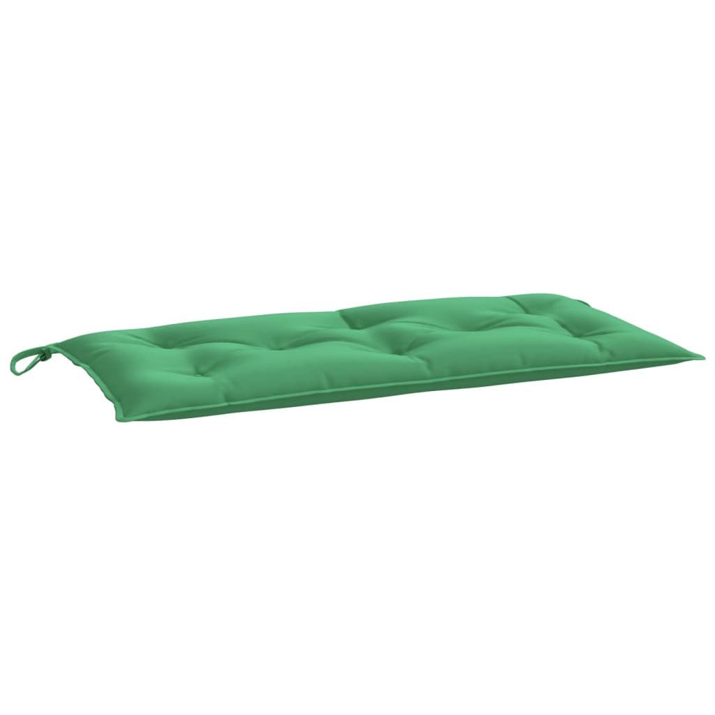 vidaXL Sitzauflage Gartenbank-Auflage Grün 100x50x7 cm günstig online kaufen