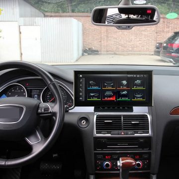 TAFFIO Für Audi Q7 MMI 2G High 10.25" Touchscreen Android GPS Navi CarPlay Einbau-Navigationsgerät
