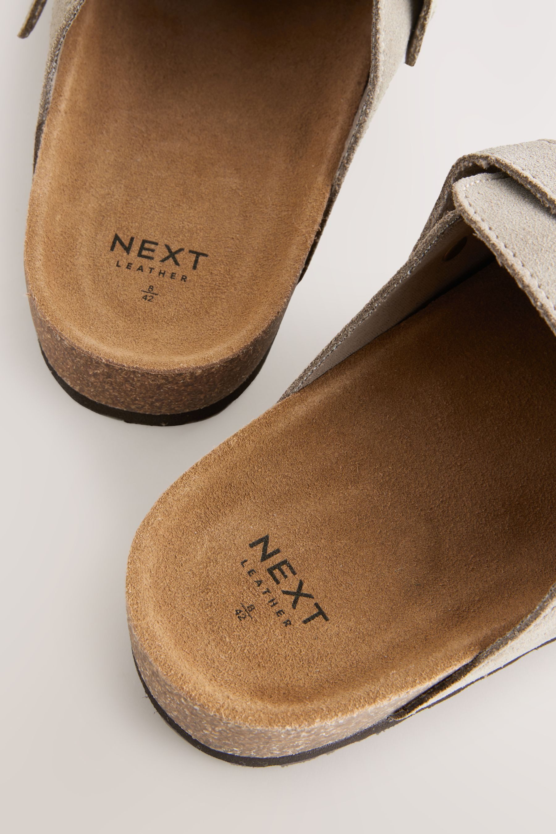 Next Veloursleder-Pantoletten Pantolette (1-tlg) günstig online kaufen
