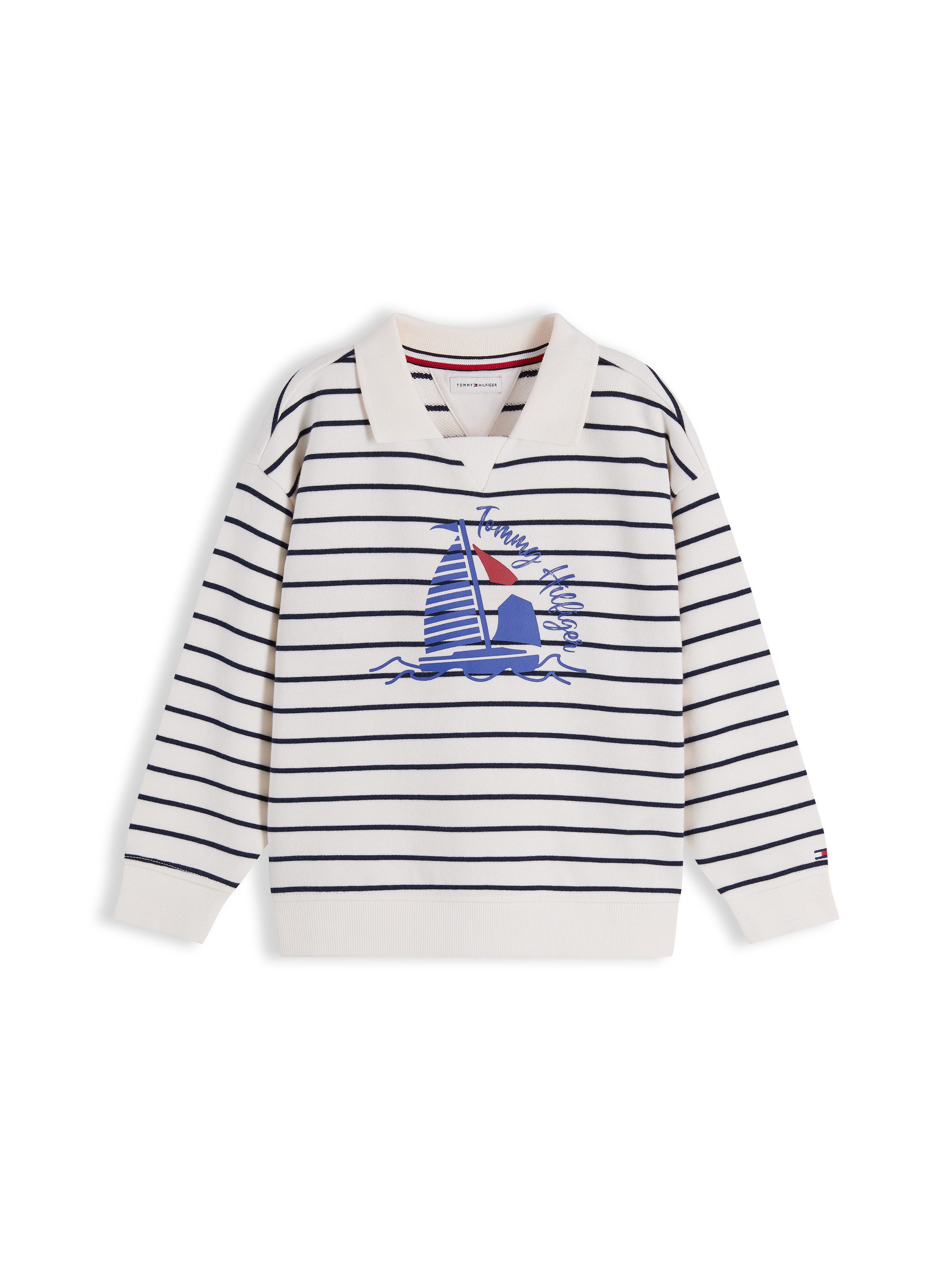 Tommy Hilfiger Sweatshirt Kinder bis 16 Jahre, Druck – Bild 5 von 5