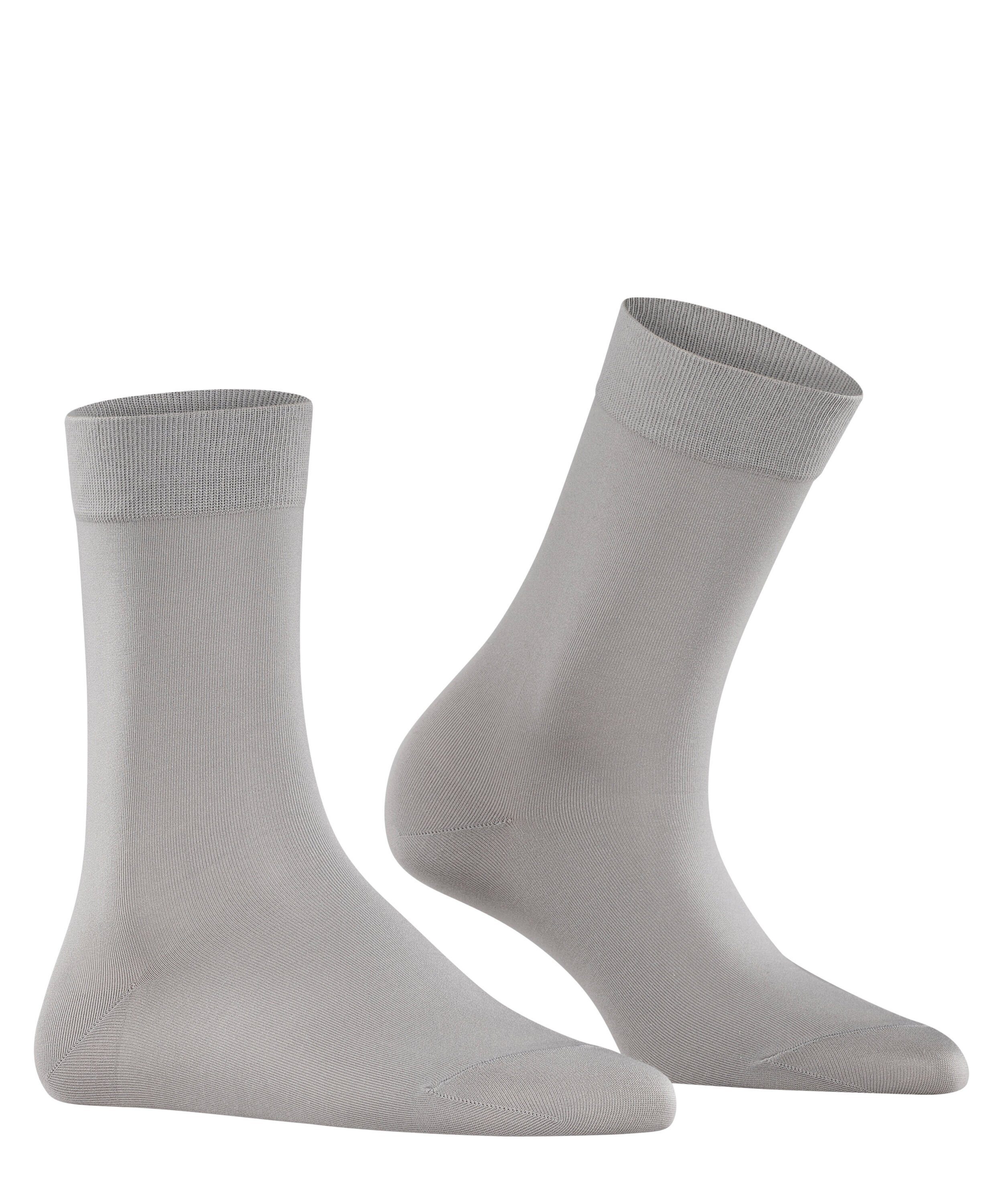 Socken Cotton Touch (1-Paar) FALKE silver (3290)