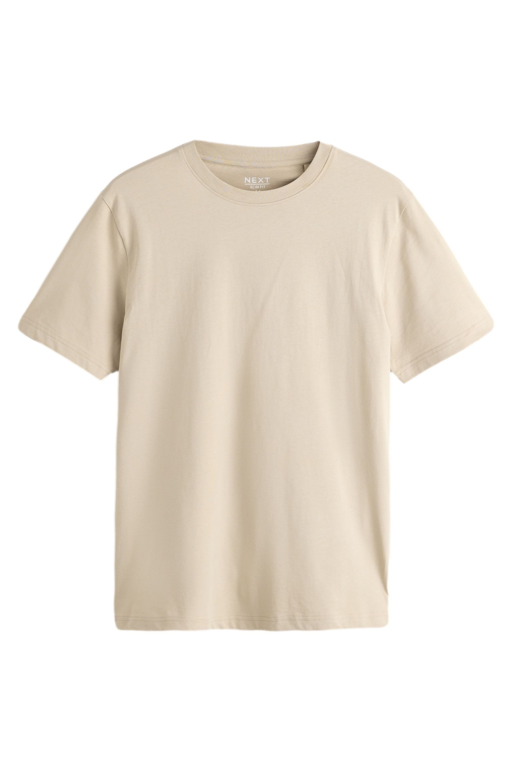 T-Shirt Slim Fit Rundhals-T-Shirt